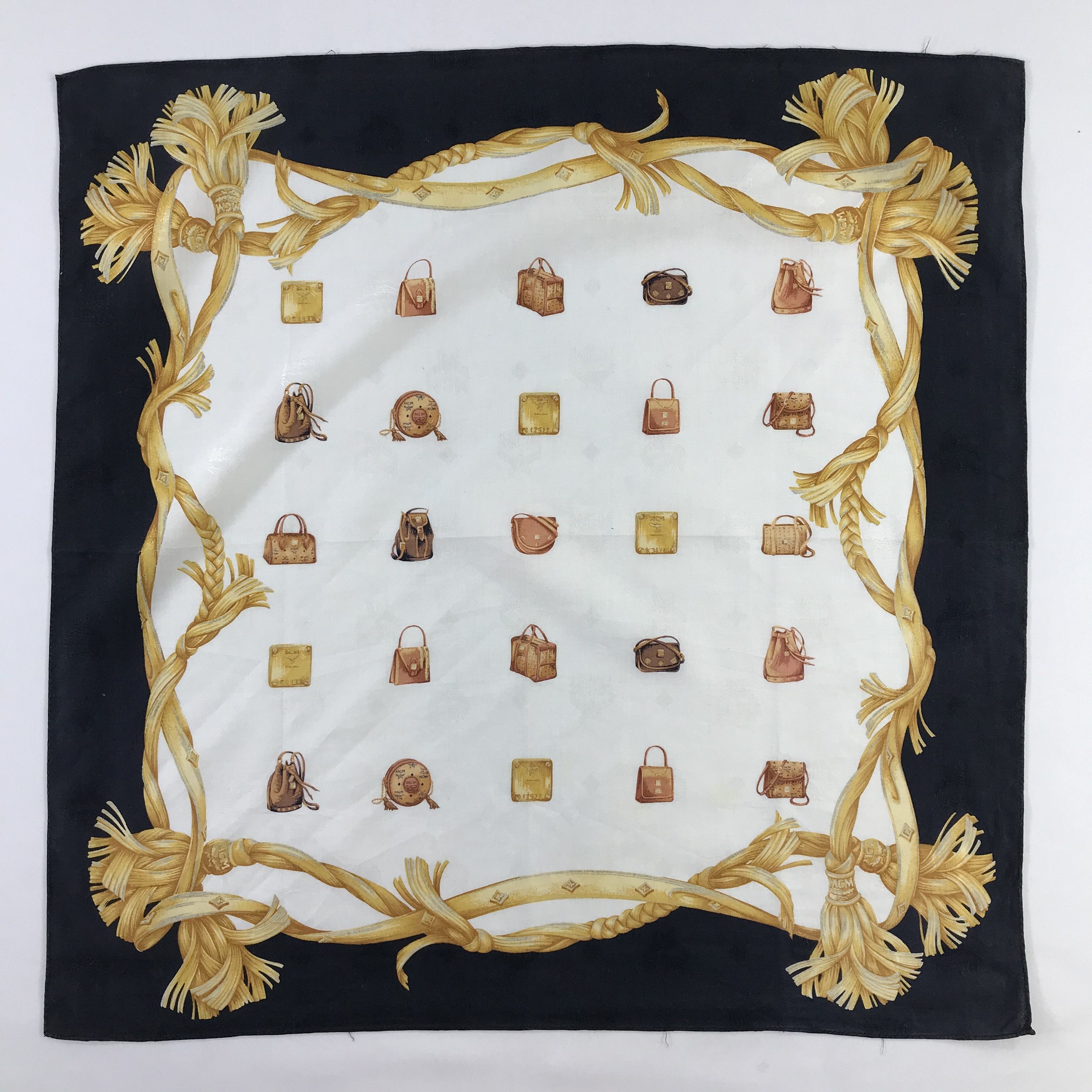 MCM × Vintage MCM Bandana / Handkerchief / Neckerchief - S825 Size ONE SIZE - 1 Thumbnail