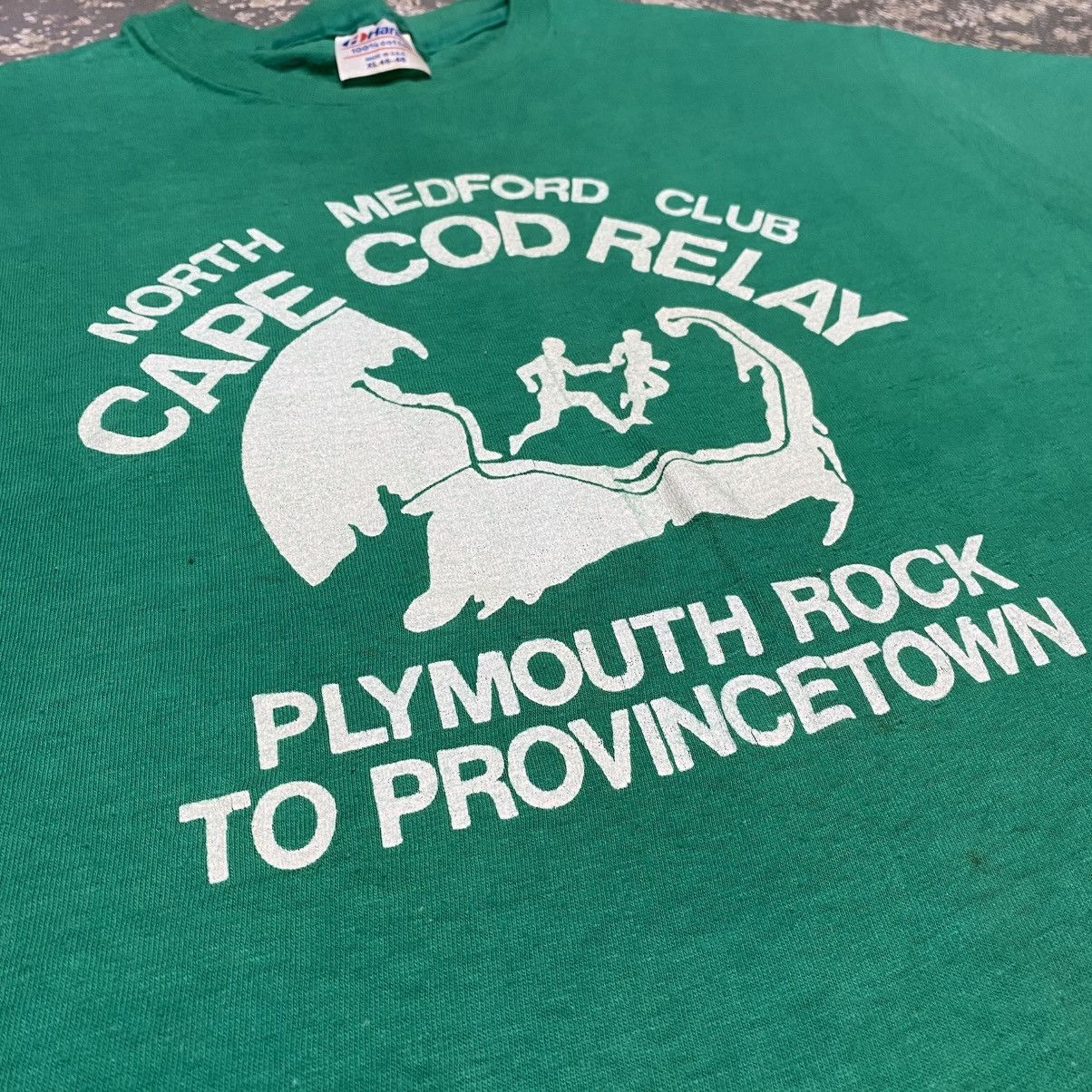 Japanese Brand × Vintage Vintage North Medford Plymouth Rock Running Club Flock Print Size US XL / EU 56 / 4 - 7 Thumbnail