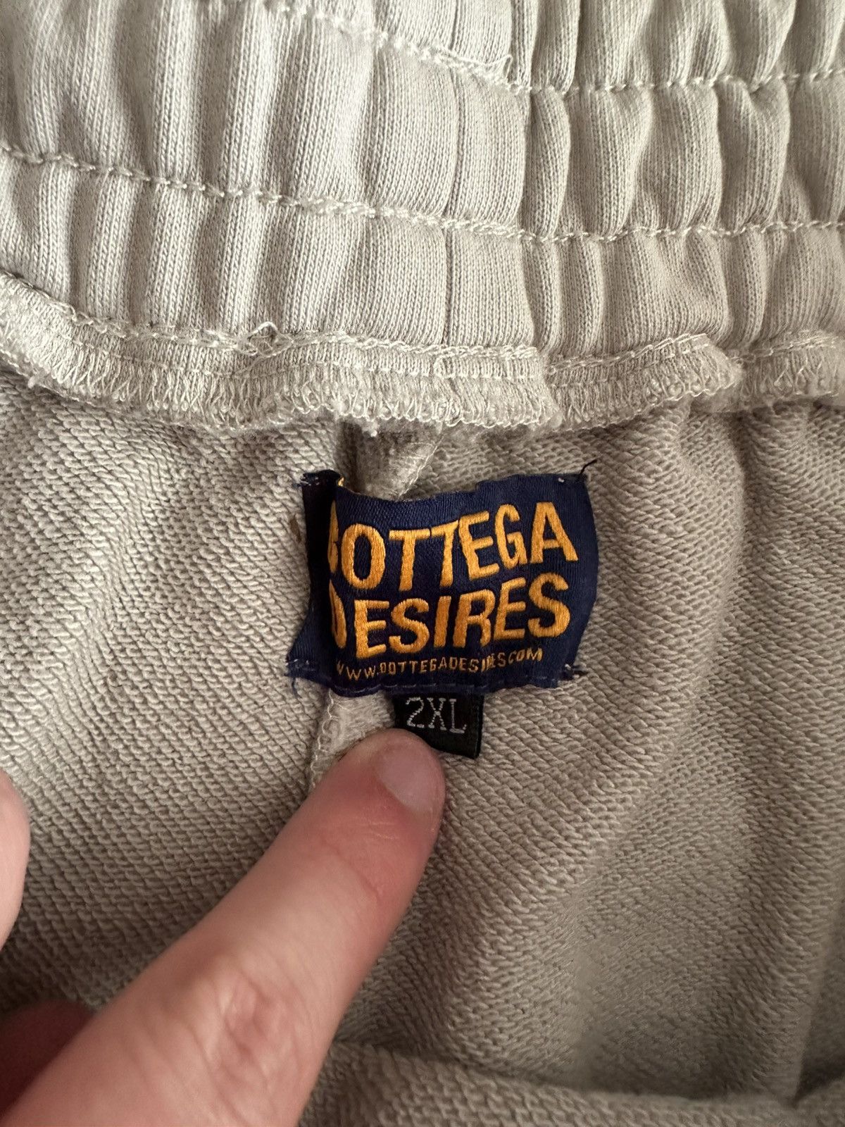 Bottega Desires Bottega Desires Grey Tech Sweatpants Size 2XL Size US 38 / EU 54 - 5 Thumbnail