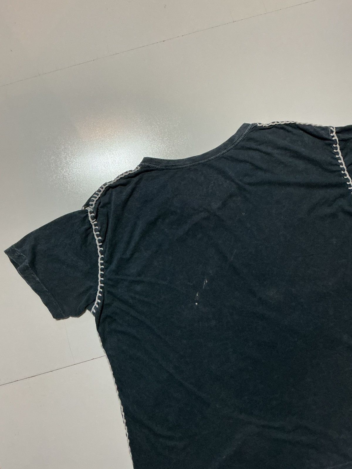 Affliction Affliction Standard Y2K Live Fast Thick Stitch T-Shirt Size US XXL / EU 58 / 5 - 4 Thumbnail