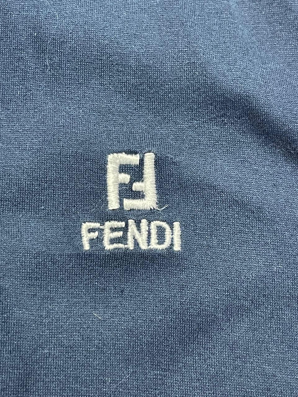 Fendi Fendi Navy Blue Polo Shirt Size US M / EU 48-50 / 2 - 6 Thumbnail