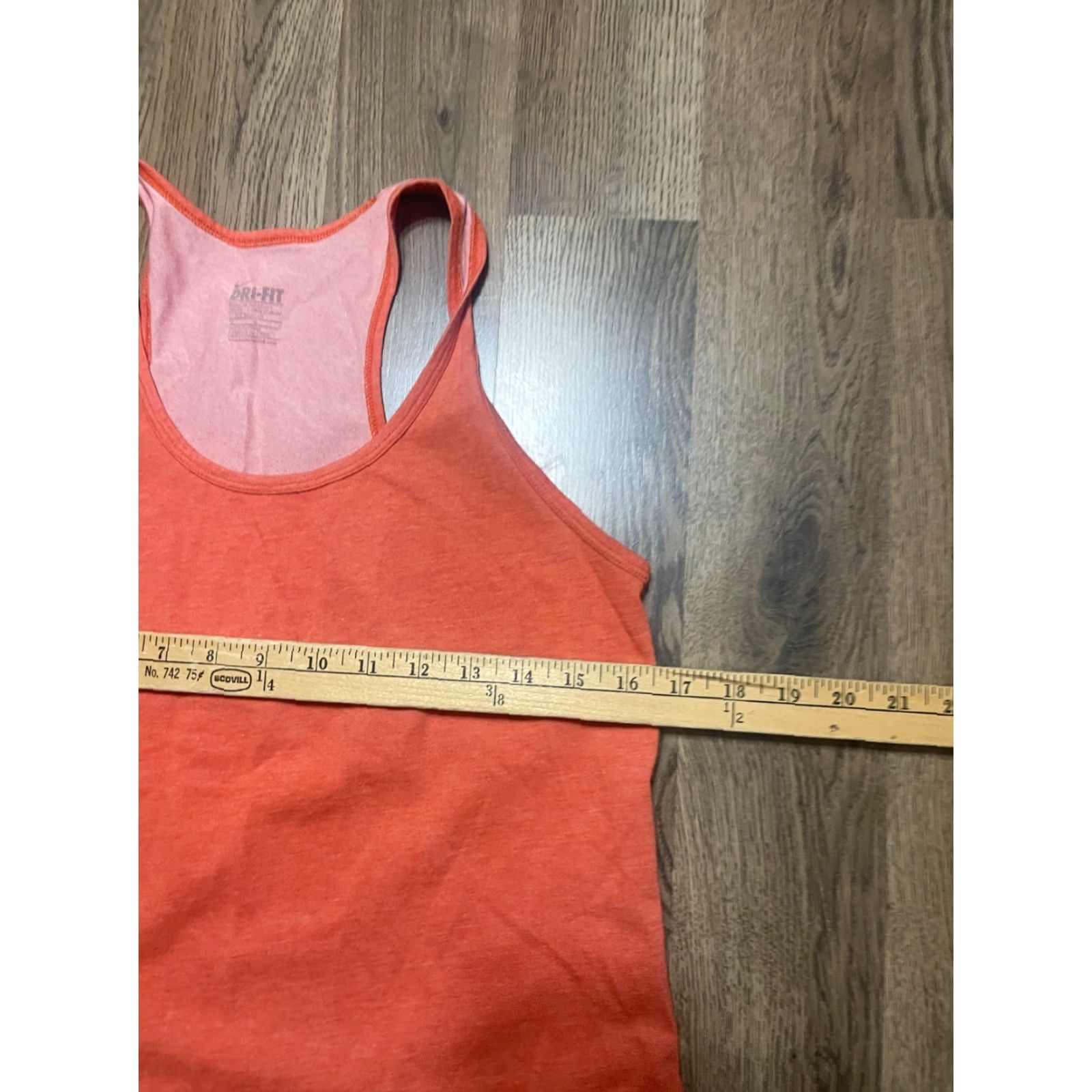 Nike Nike Dri Fit Tank Top Women Sleeveless Orange Medium Size M / US 6-8 / IT 42-44 - 4 Thumbnail