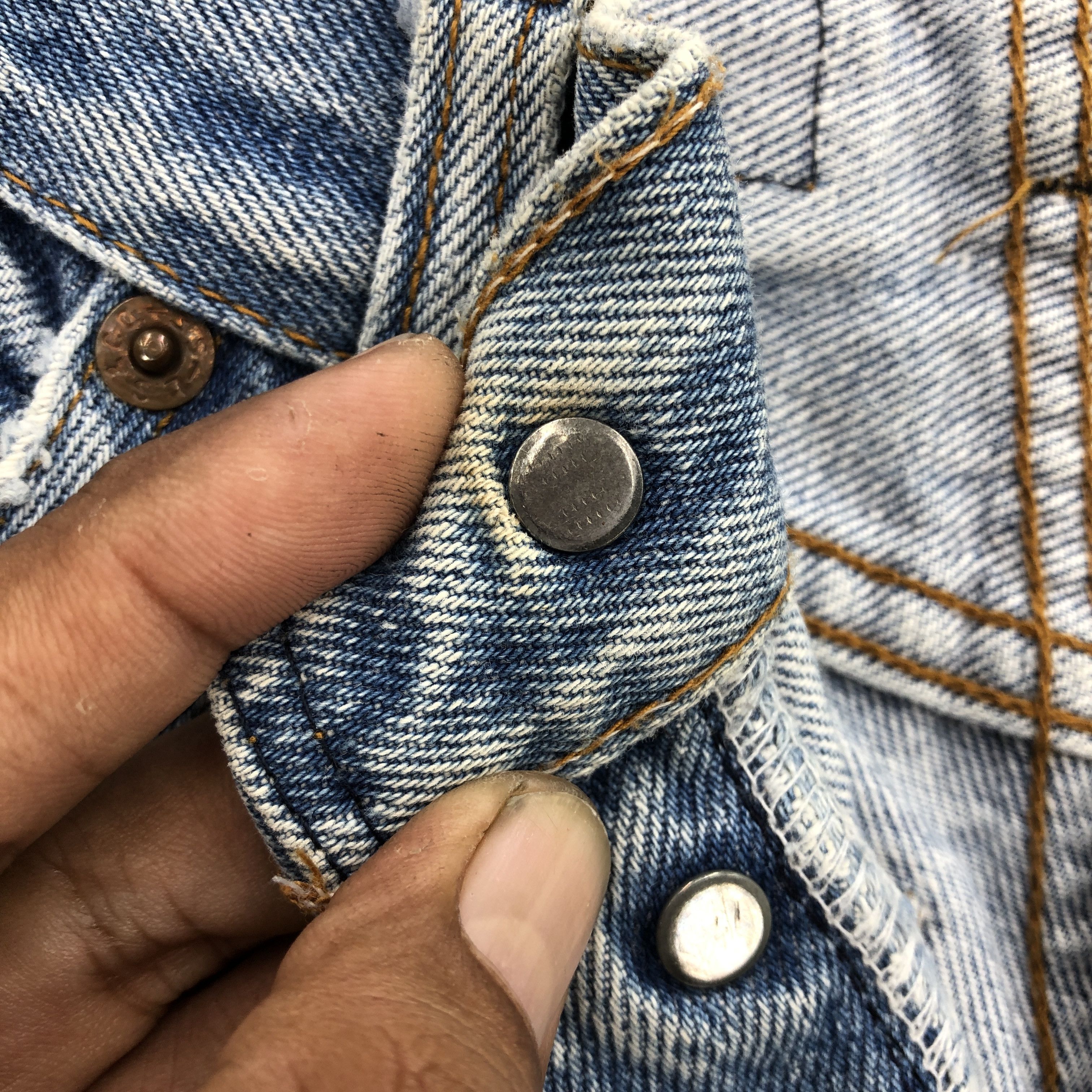 Levi's × Vintage Vintage 60s Levis 501 Distressed Faded Jeans Denim Pants Size US 26 / EU 42 - 9 Thumbnail