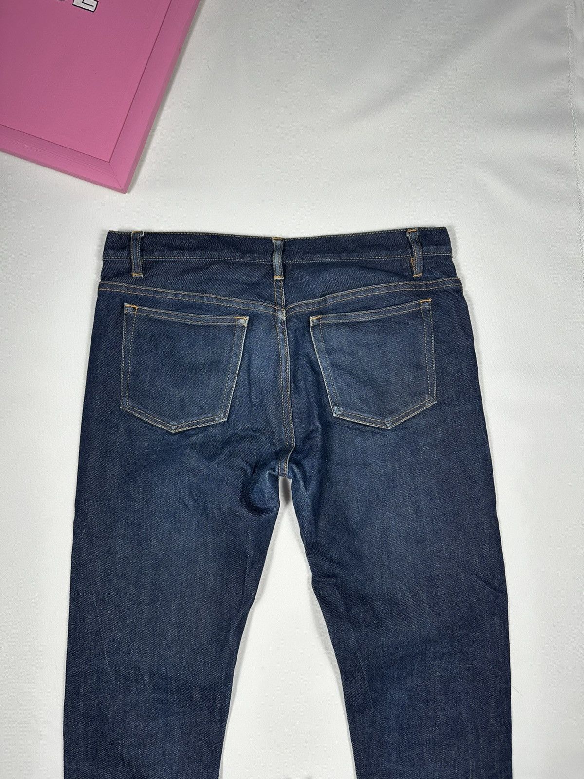 A.P.C. APC Jeans Pants Petit New Standard Classic Basic Denim Size 27" / US 4 / IT 40 - 16 Thumbnail