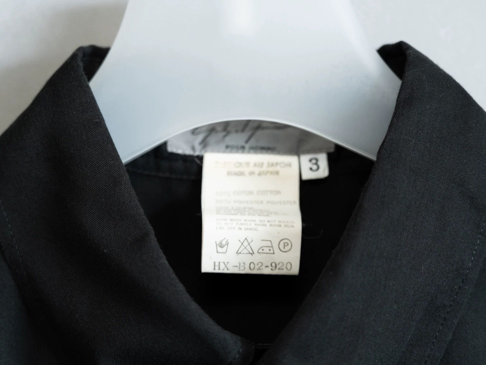 Yohji Yamamoto Yohji Yamamoto 01SS Runway Paneled Shirt Size US L / EU 52-54 / 3 - 9 Thumbnail