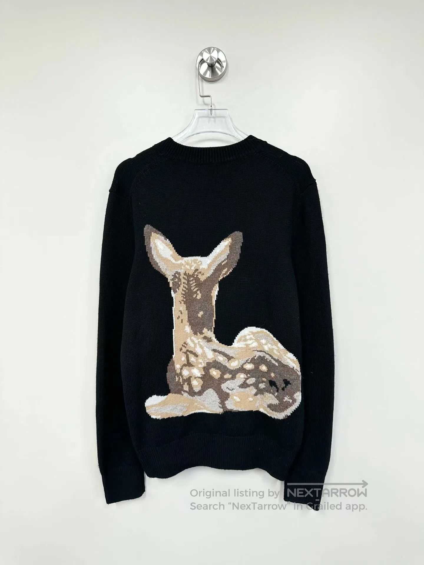 Burberry Burberry Black deer knitting sweater| Size US S / EU 44-46 / 1 - 2 Thumbnail