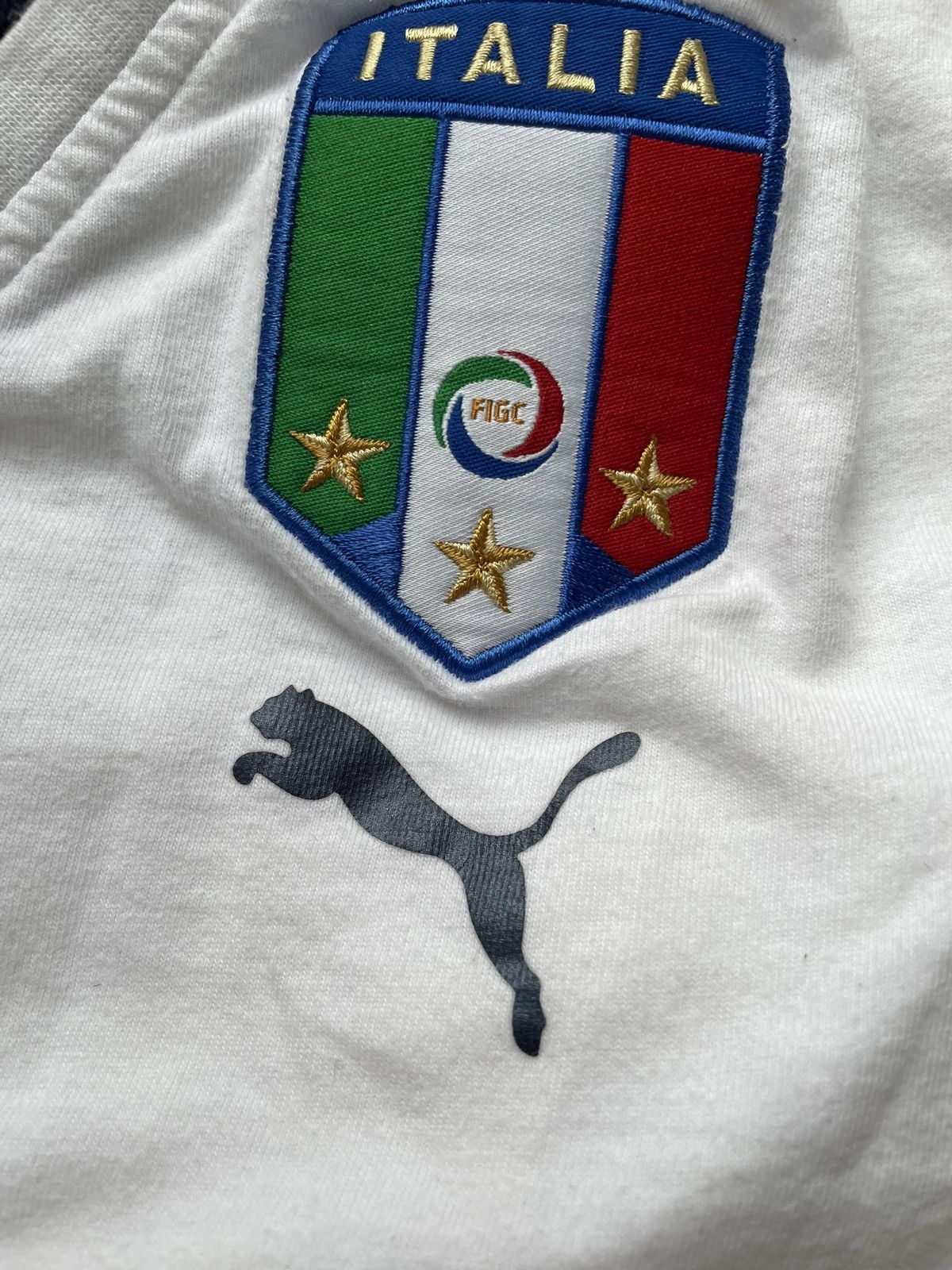 Puma × Vintage 2006-07 Italy Puma Training Shirt Size US XXL / EU 58 / 5 - 4 Thumbnail