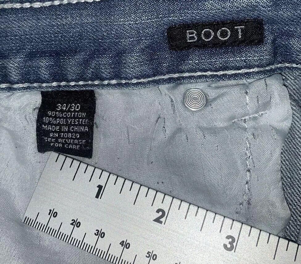 Other Black Premium Jeans Blue Men's Size 34/30 Boot Size US 34 / EU 50 - 3 Thumbnail