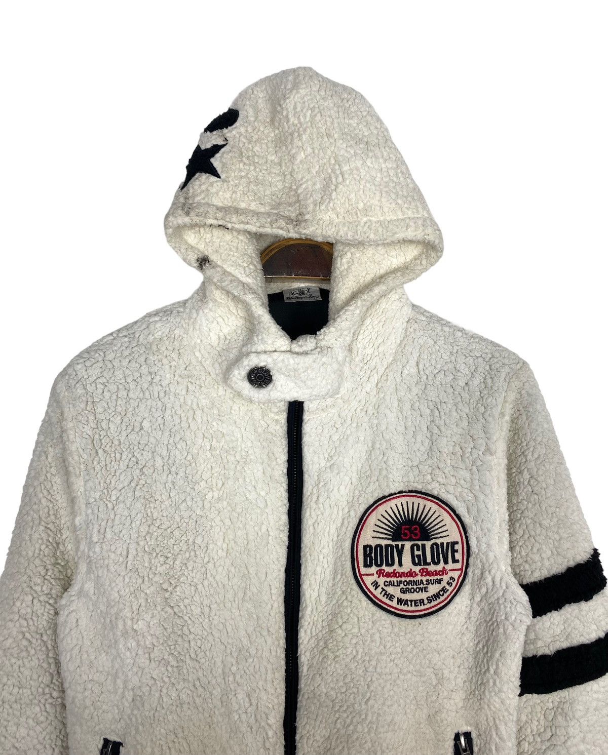 Body Glove Rare‼️ Body Glove Hoodie Deep Pile Spellout Size US S / EU 44-46 / 1 - 3 Thumbnail