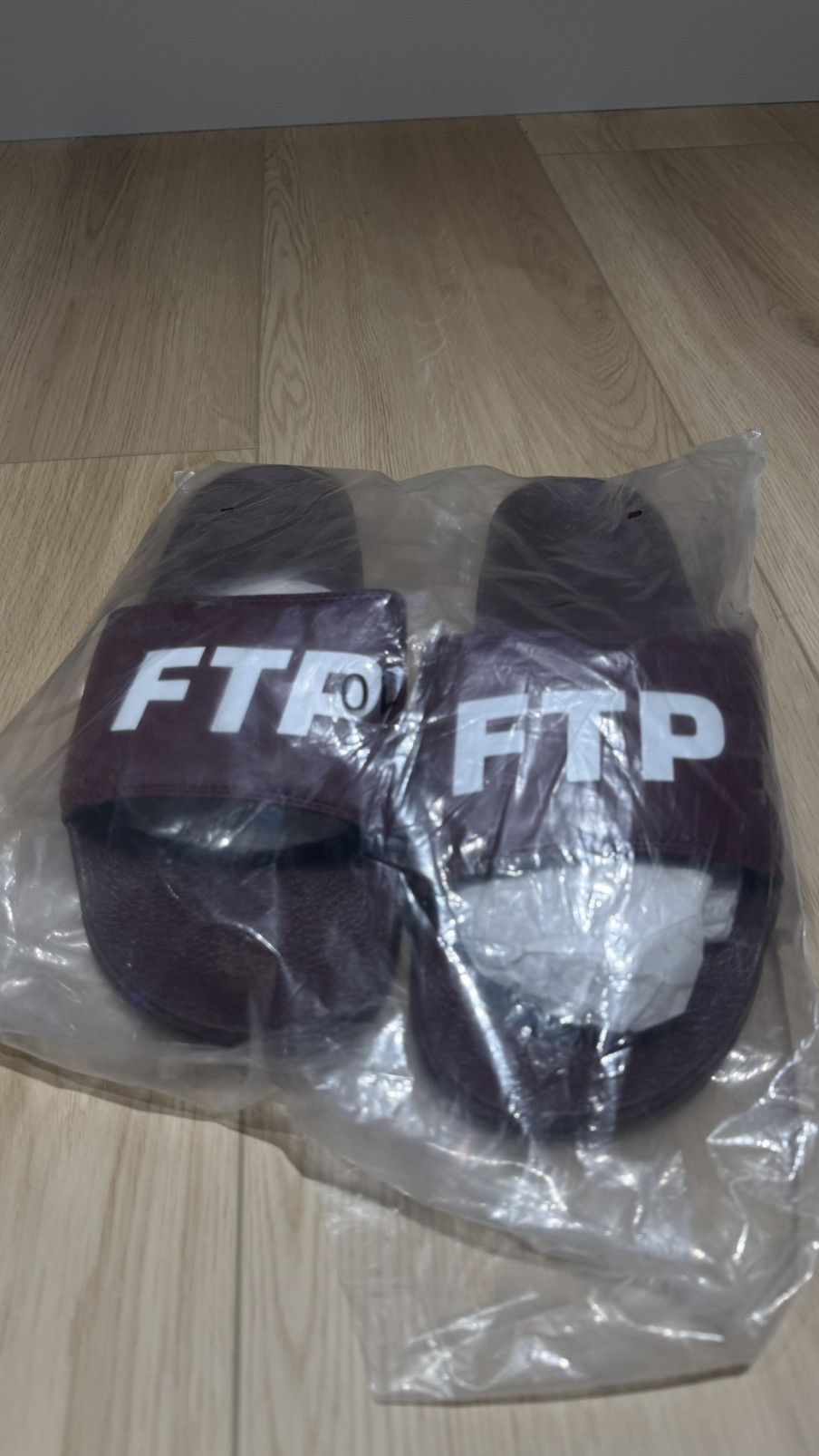 Fuck The Population FTP Slides Burgundy Size US 10 / EU 43 - 13 Thumbnail