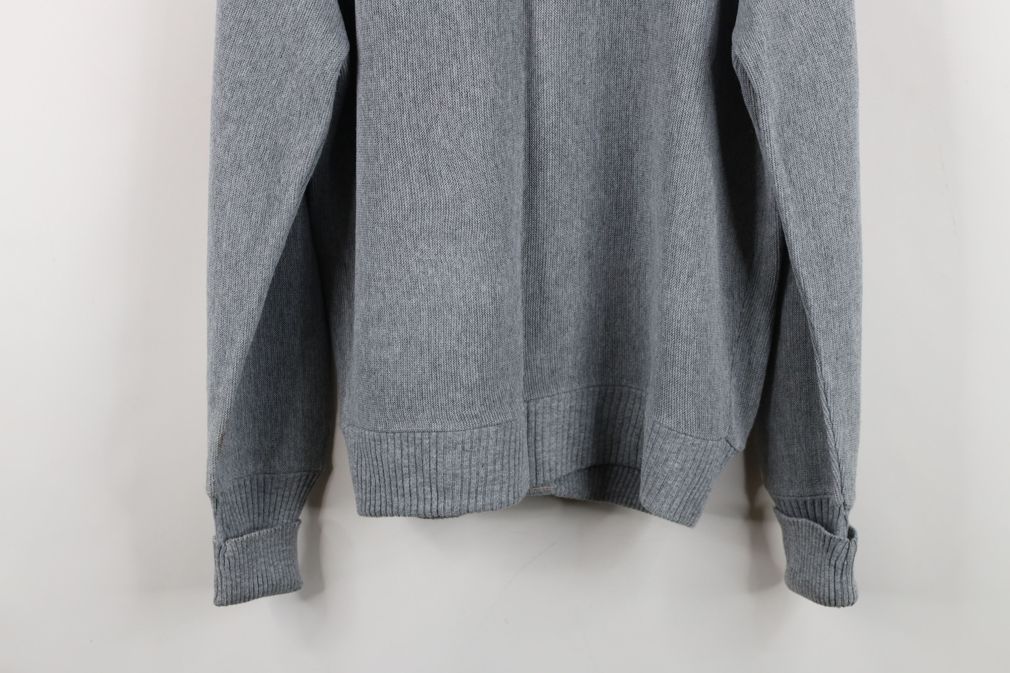 Vintage Vintage 70s Streetwear Blank Knit Cardigan Sweater USA Size US M / EU 48-50 / 2 - 13 Thumbnail