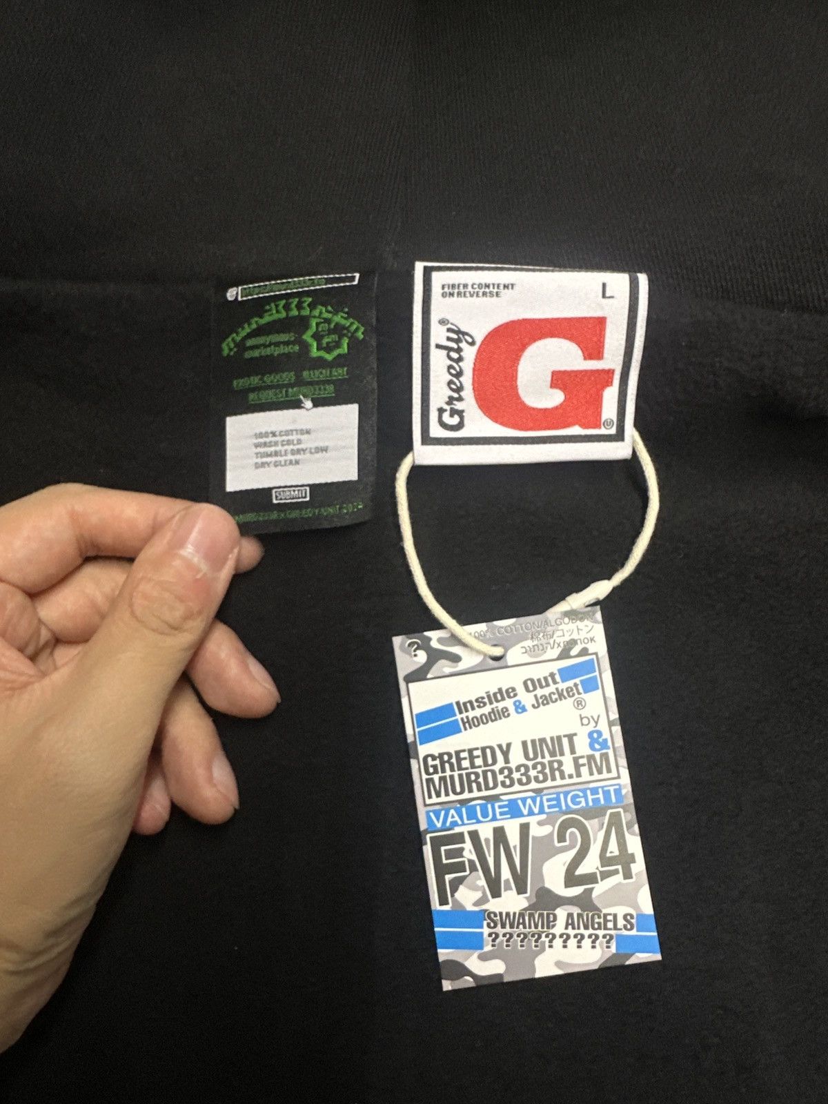 MURD333R.FM X Greedy Unit COMPLEXCON Hoodie - Tops MURD333R.FM X Greedy Unit COMPLEXCON Hoodie - Tops