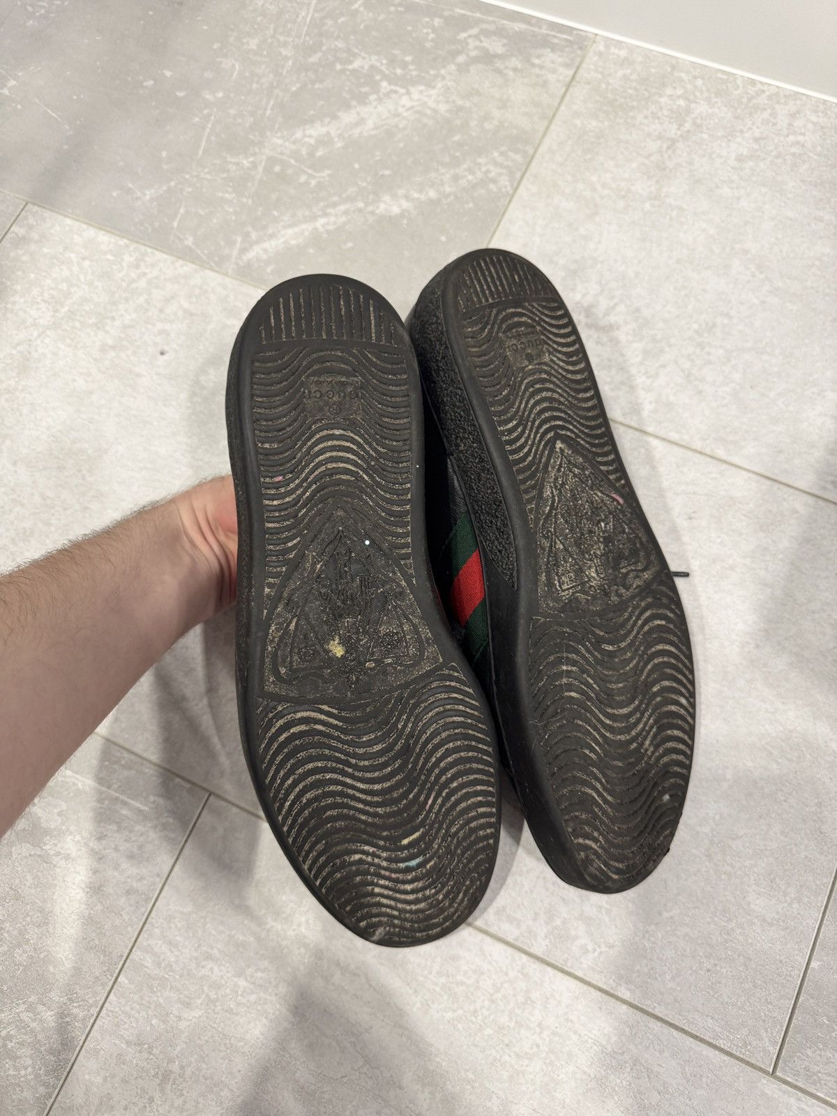 Gucci Gucci Ace Sneaker Black Size US 11 / EU 44 - 6 Thumbnail