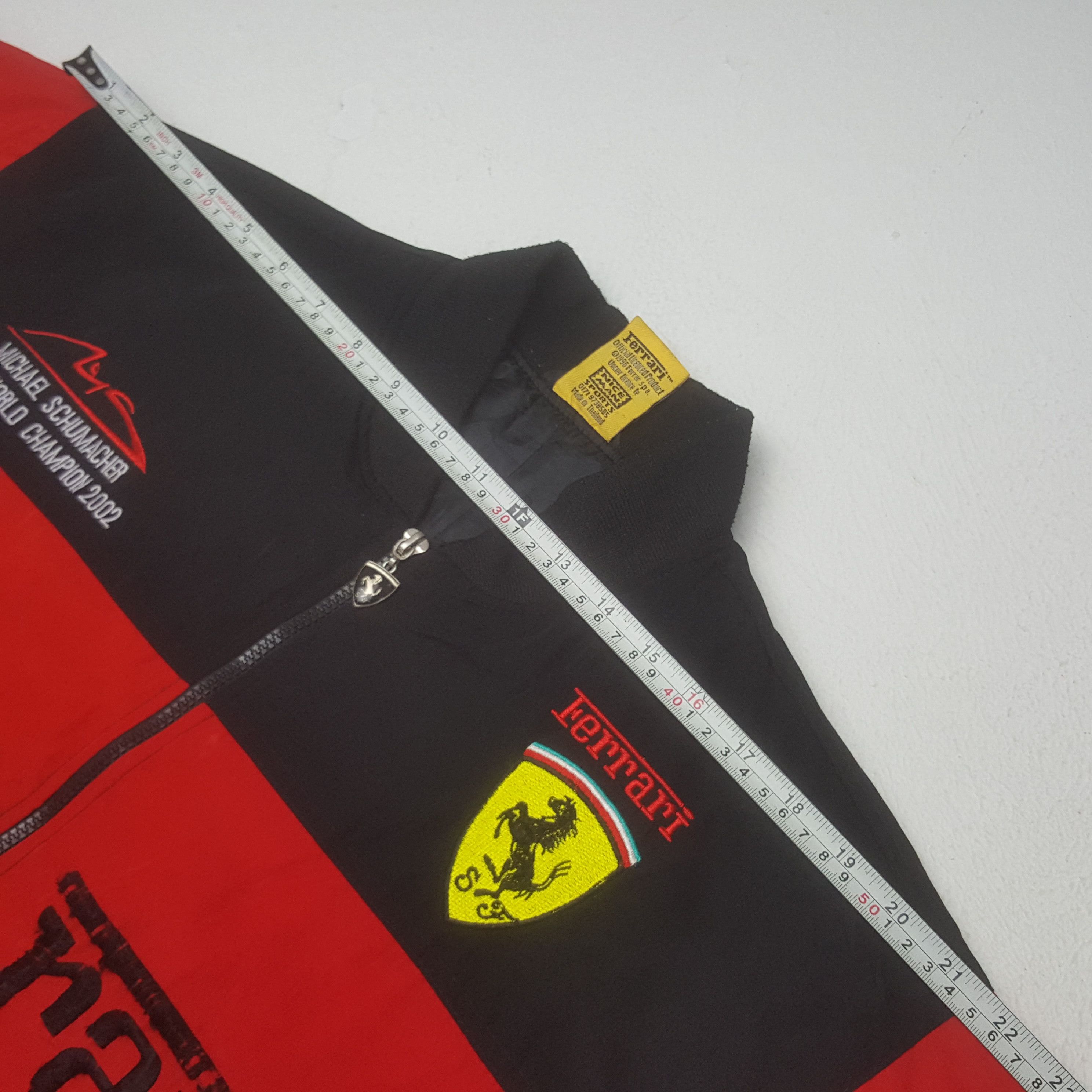 Vintage Vintage Ferrari F-1 Racing Bomber Jacket Size US L / EU 52-54 / 3 - 11 Thumbnail