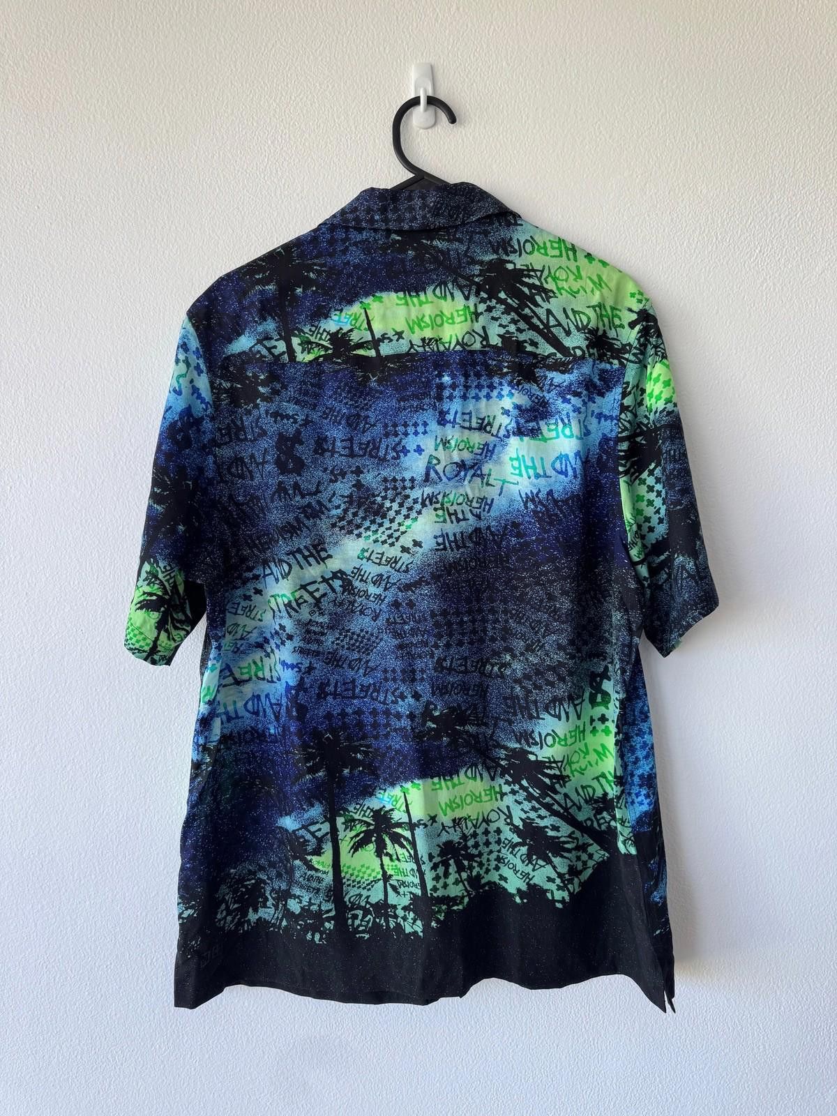 Ksubi new ksubi medium m short sleeve shirt top resort blue palm Size US M / EU 48-50 / 2 - 4 Thumbnail