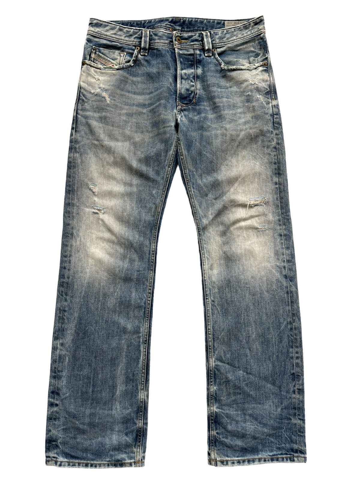 Diesel Vintage Diesel Industry Distressd Clawmark Jeans Size US 34 / EU 50 - 1 Thumbnail