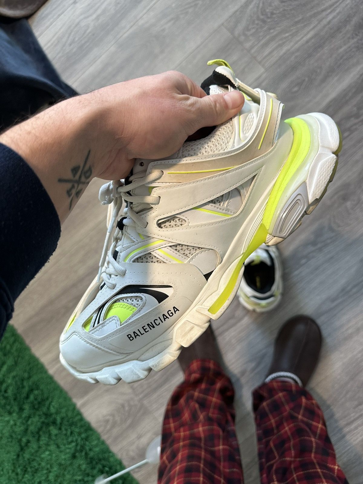 Balenciaga Balenciaga Runners Bairly used(nice color way) Size US 12 / EU 45 - 7 Thumbnail