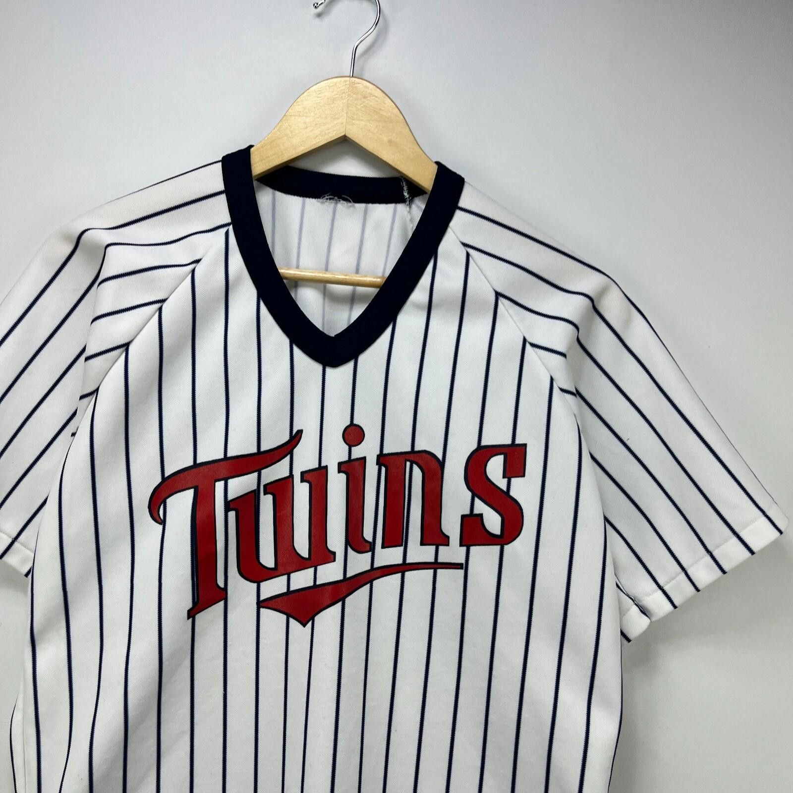 MLB Vintage 80s Minnesota Twins Baseball Jersey Medium Large Fit Size ONE SIZE - 2 Thumbnail