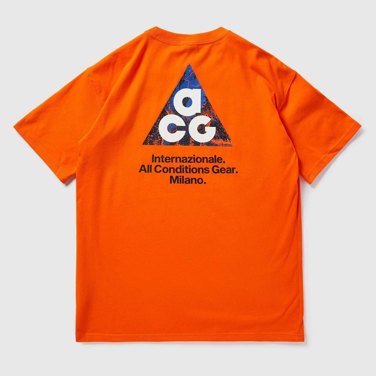 Nike Nike ACG x Inter Milan soccer tee very rare size M orange Size US M / EU 48-50 / 2 - 4 Thumbnail