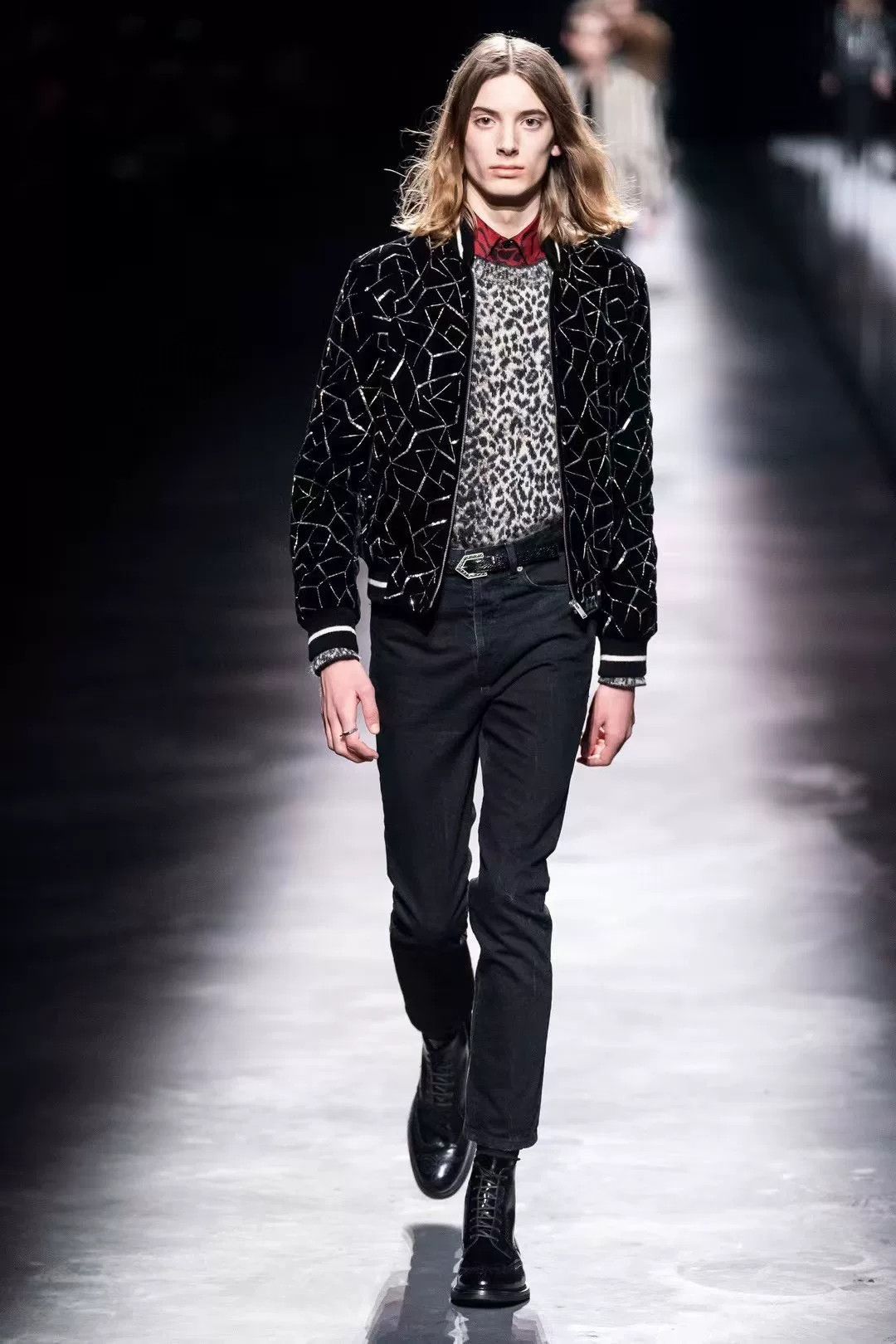Saint Laurent Paris Saint Laurent Leopard Print Sweater Size M / US 6-8 / IT 42-44 - 1 Thumbnail
