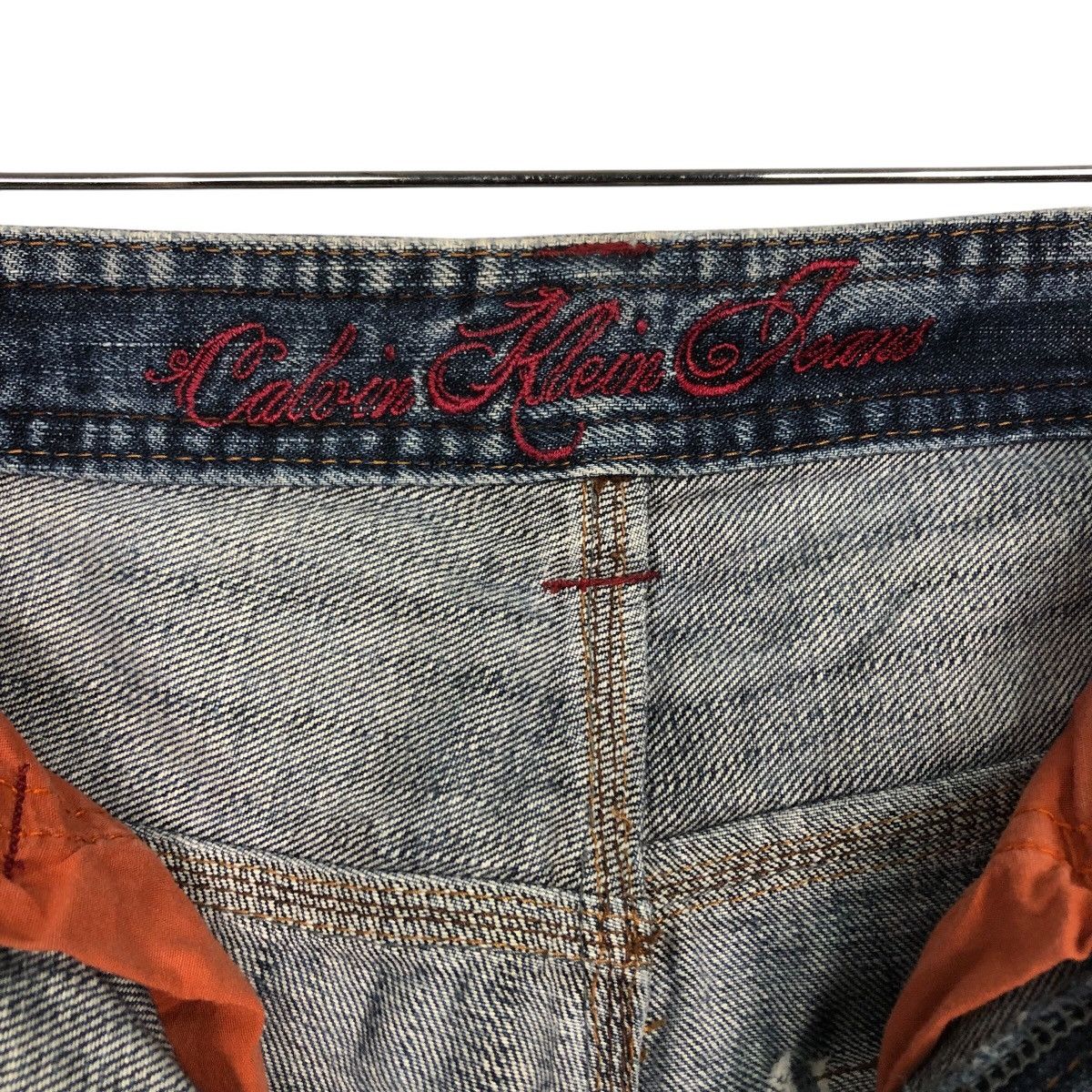 Calvin Klein 📌Vintage Denim Jeans Calvin Klein Jeans Bowcut Design Size 30" / US 8 / IT 44 - 23 Thumbnail