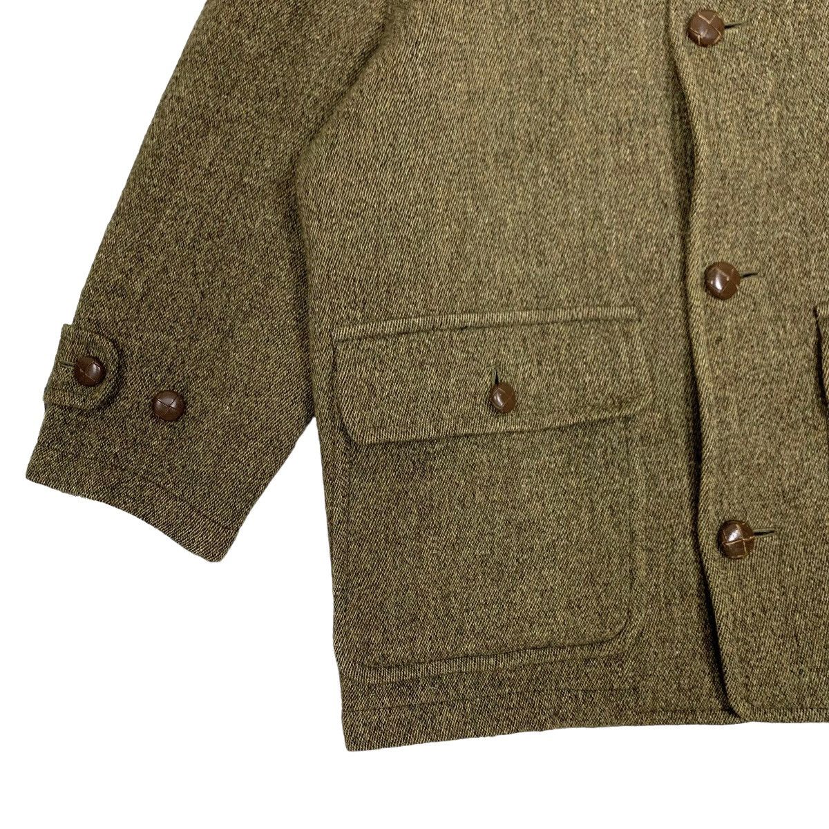 Original Montgomery Montgomery For Mitsumine Made In England Wool Jacket Size M Size US M / EU 48-50 / 2 - 5 Thumbnail
