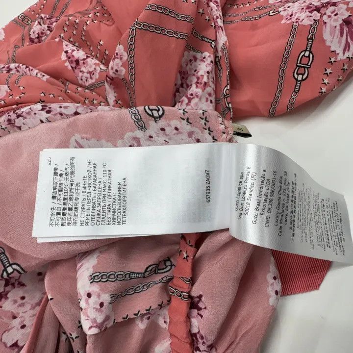 Gucci Gucci Floral Print Short Sleeve Dress-2507 Size S / US 4 / IT 40 - 4 Thumbnail