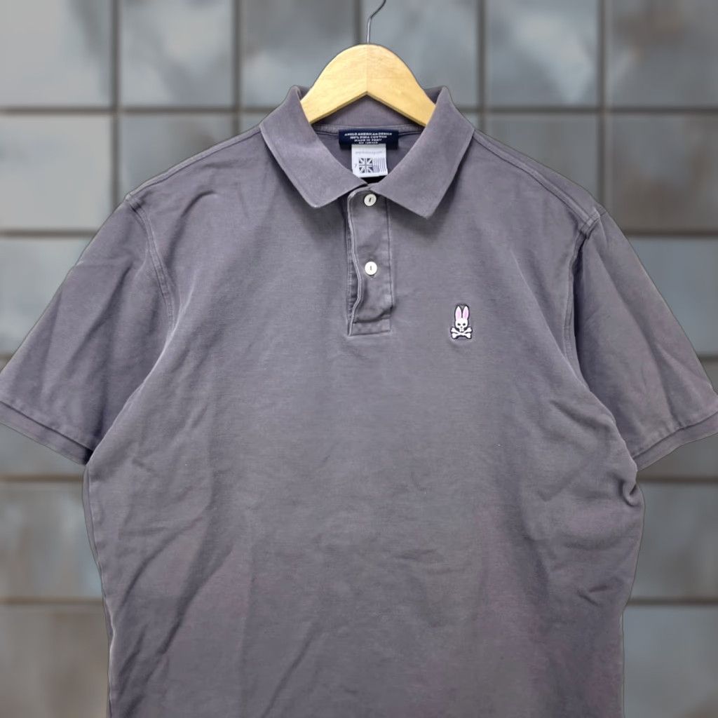 Psycho Bunny VINTAGE 90s Polo Ralph Lauren Rugby Striped Long Sleeve Shirt XL Men Gray Polo Ralph Lauren Shirt XL Mens Size US XL / EU 56 / 4 - 1 Thumbnail