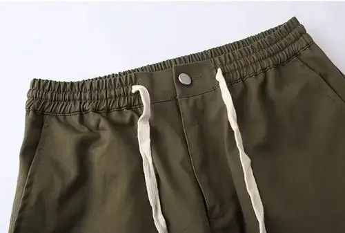 Japanese Brand 21SS Indigo Union Japan Military Green Worker Buttons Pants Size US 31 - 3 Thumbnail