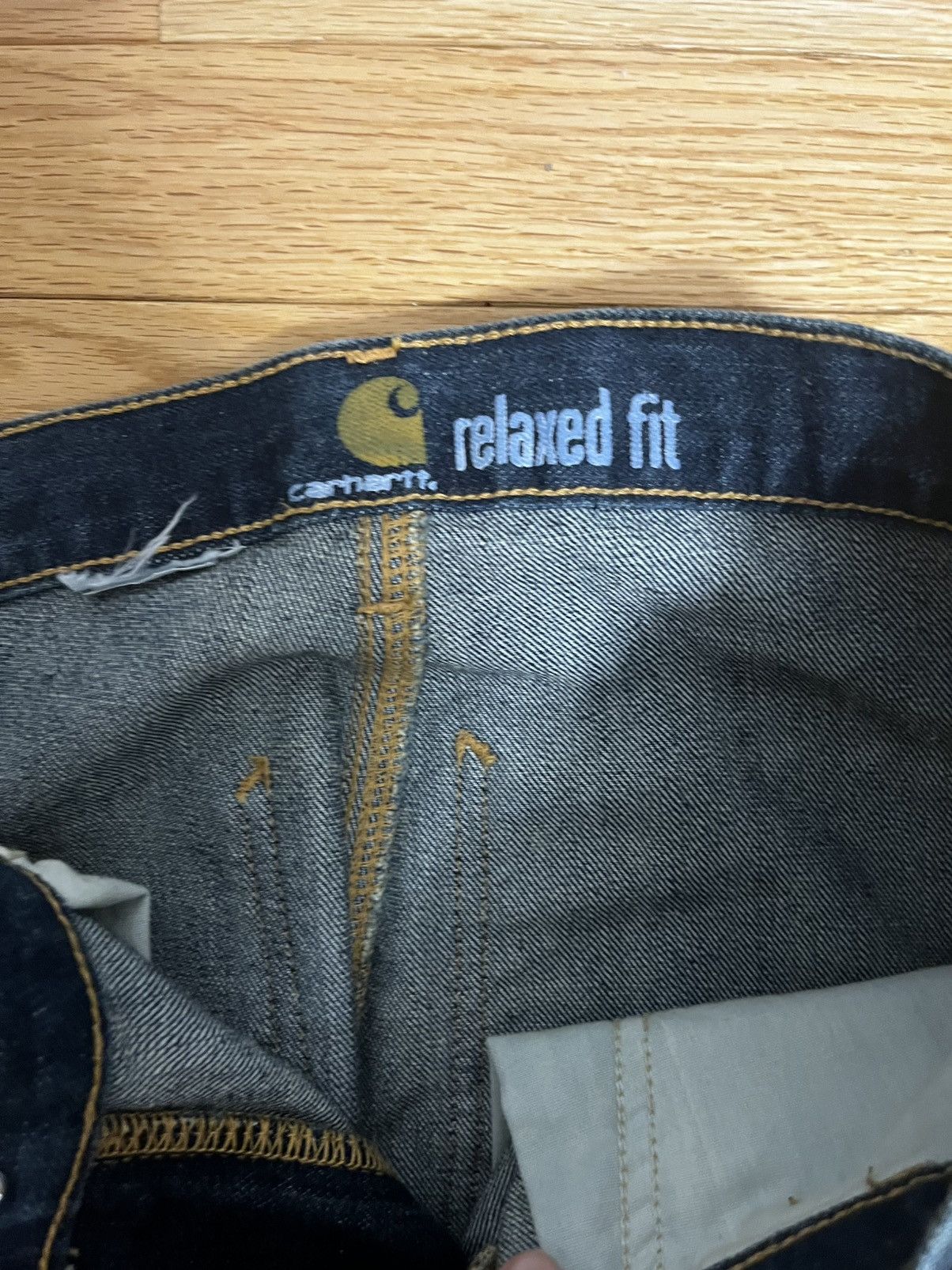 Carhartt × Vintage Carhartt Double Knee Denim Size US 31 - 7 Thumbnail