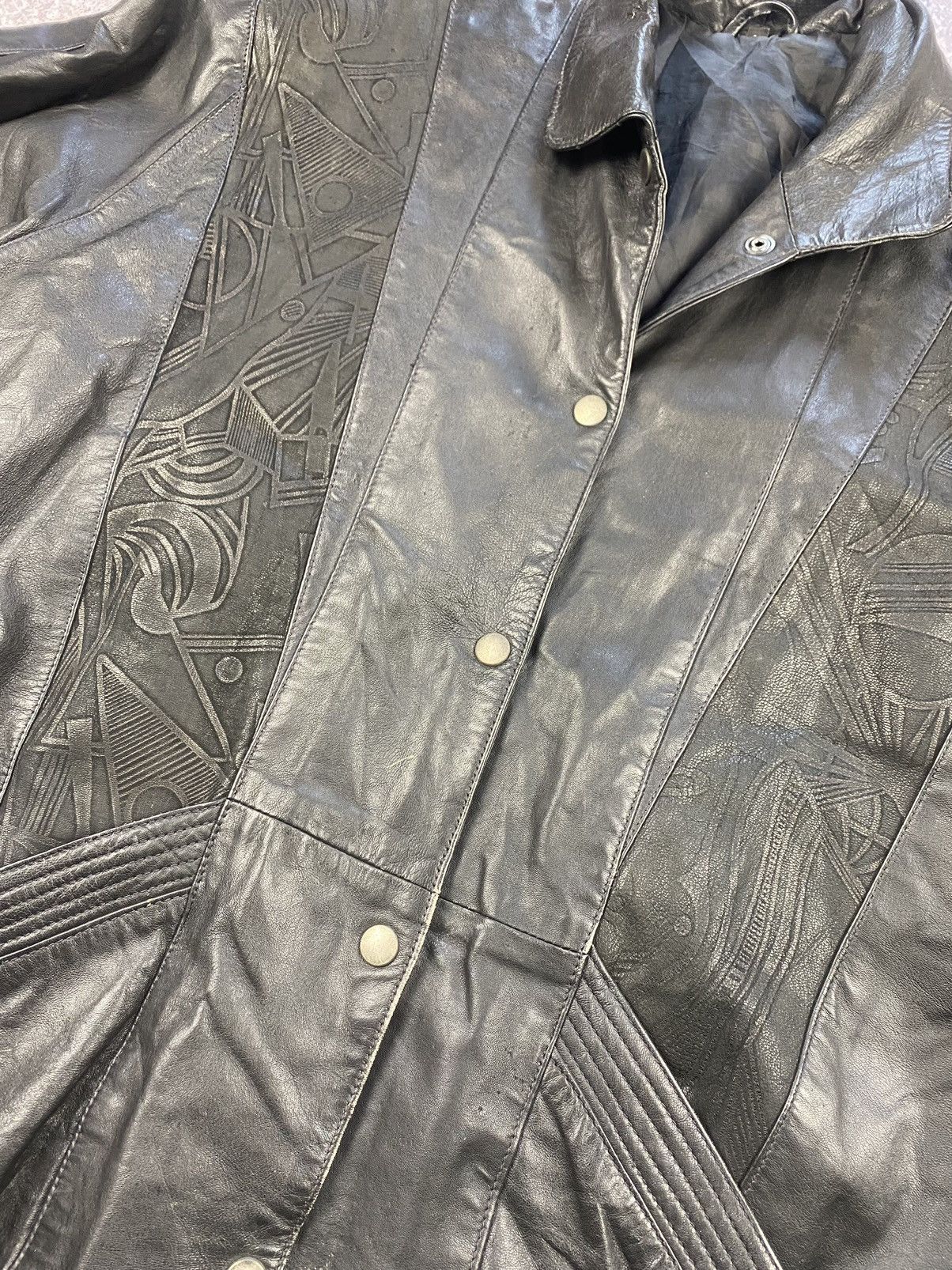 Genuine Leather × Vintage Vintage Bomber Leather Brown Jacket Avirex Schott 70-80s Size US L / EU 52-54 / 3 - 5 Thumbnail