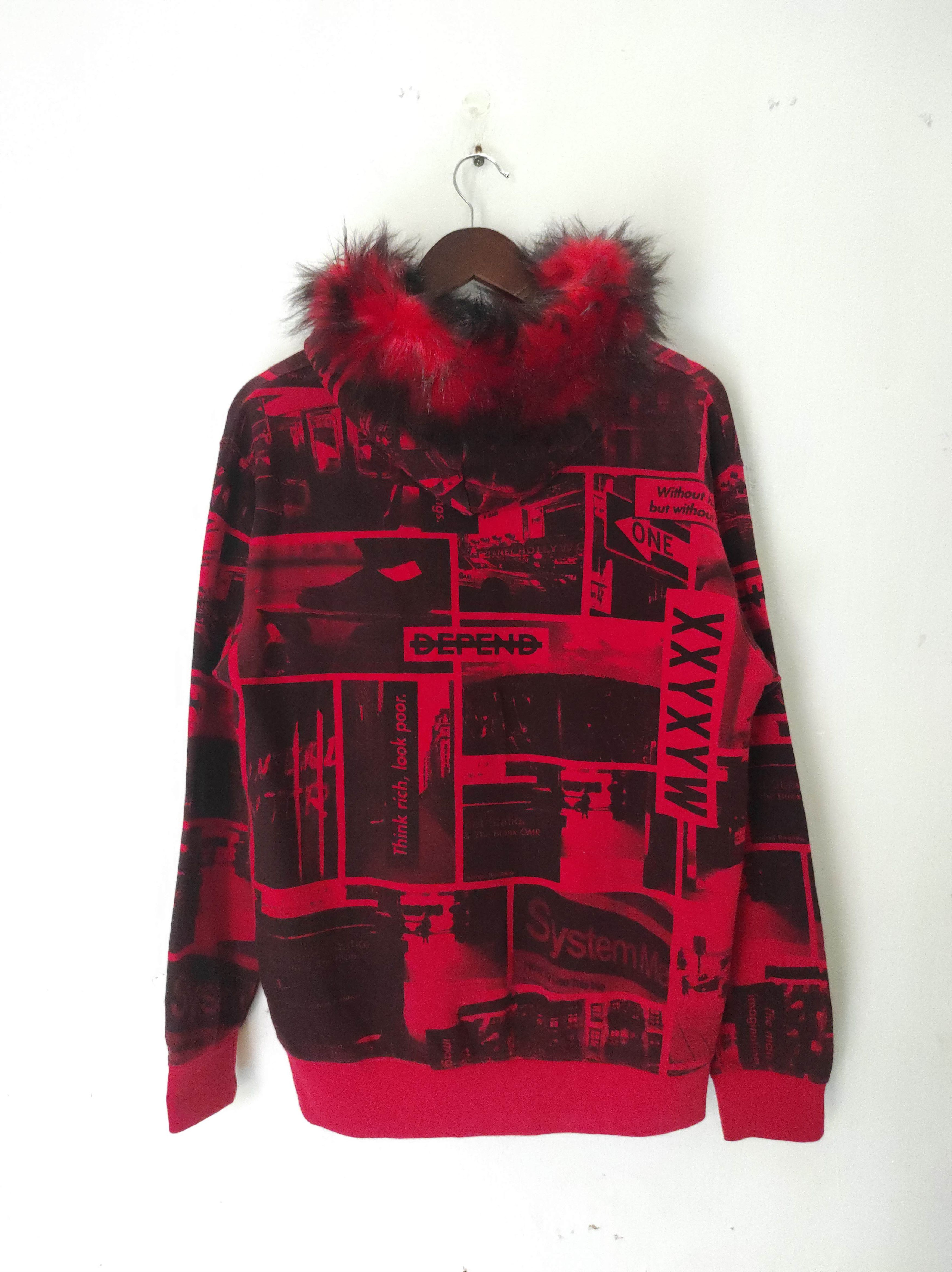 If Six Was Nine ILL'S Full print Fur Hoodie IfSixWasNine LGB style Size US L / EU 52-54 / 3 - 12 Thumbnail