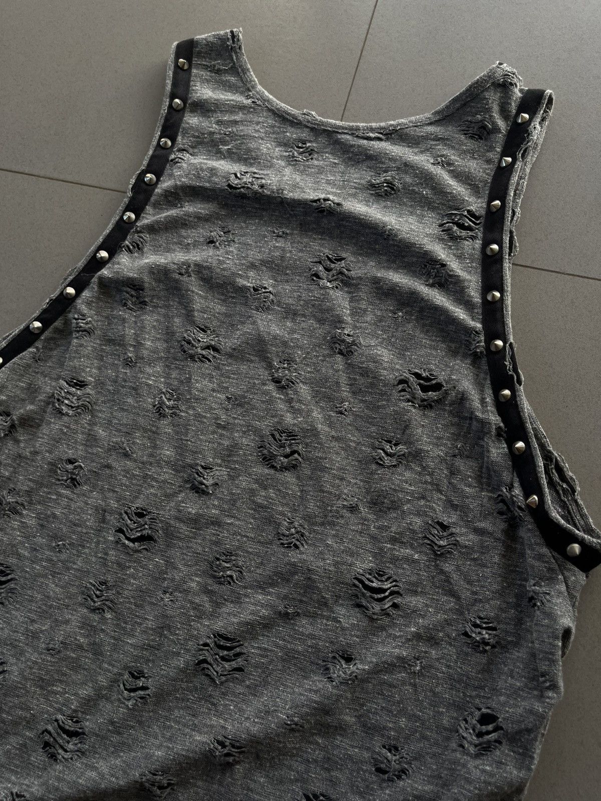 If Six Was Nine Buckaroo Japanese Y2k Punk Seditionaries Studded Tank Top Size US L / EU 52-54 / 3 - 5 Thumbnail