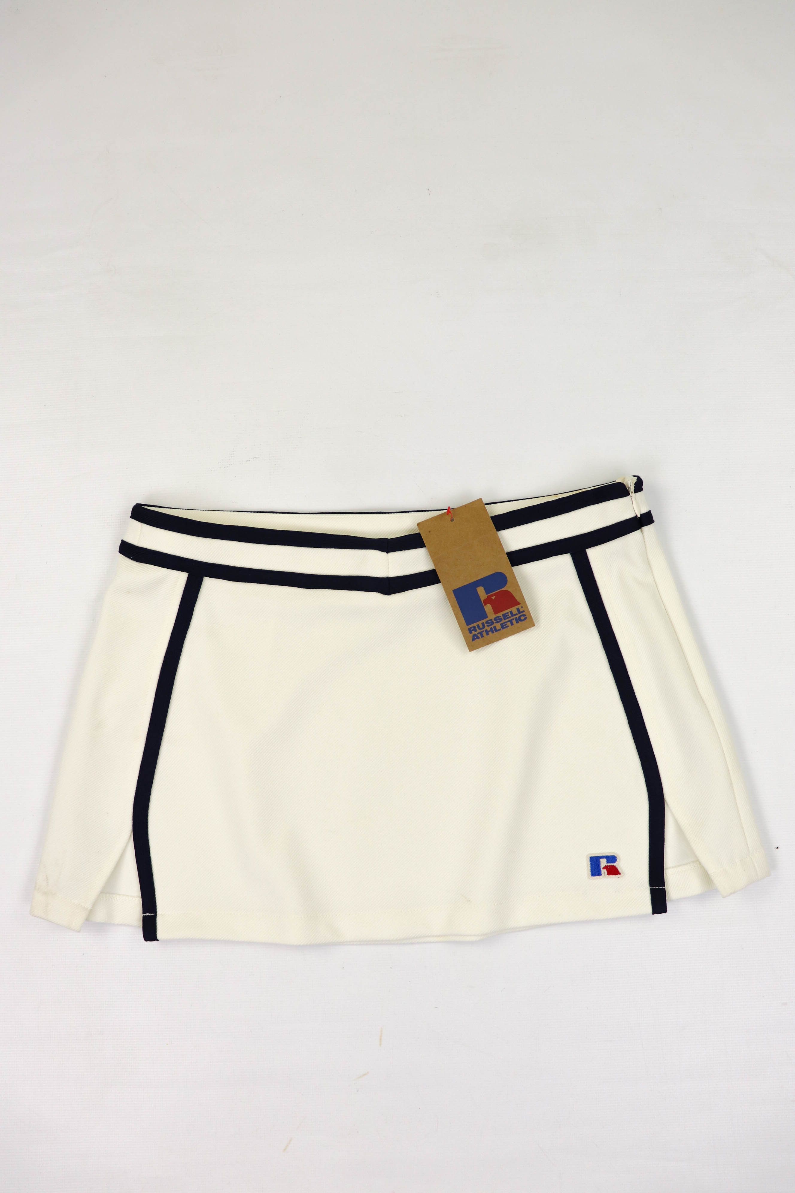 Russell Athletic Russell Athletic Cream Catalina Cheerleading Mini Skirt Size 25" / US 0 / IT 36 - 1 Thumbnail