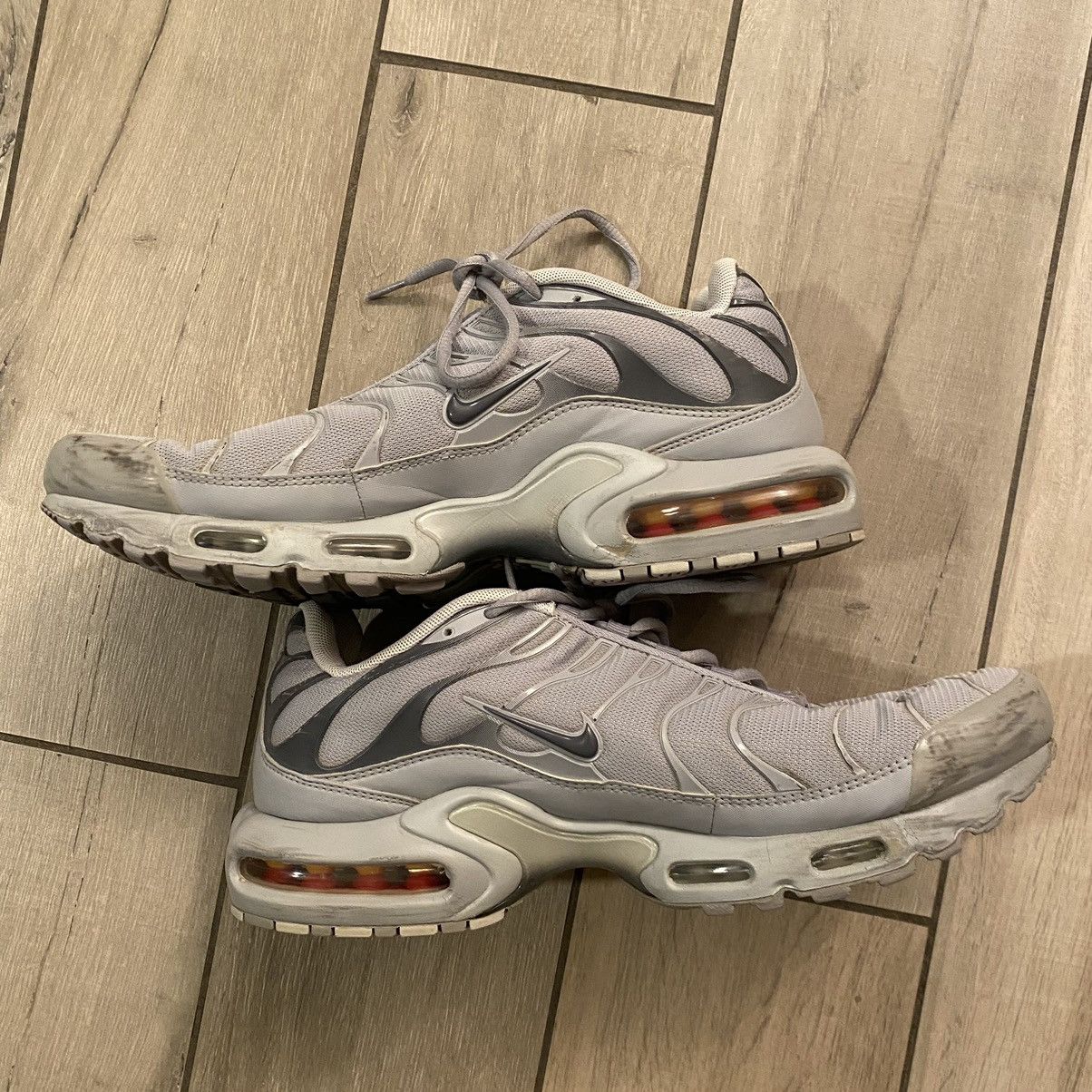 Nike × Nike ACG × Stussy Vintage Y2K Grey Nike Airmax TN Chunky Shoes 11.5 Men’s Size US 11.5 / EU 44-45 - 14 Thumbnail