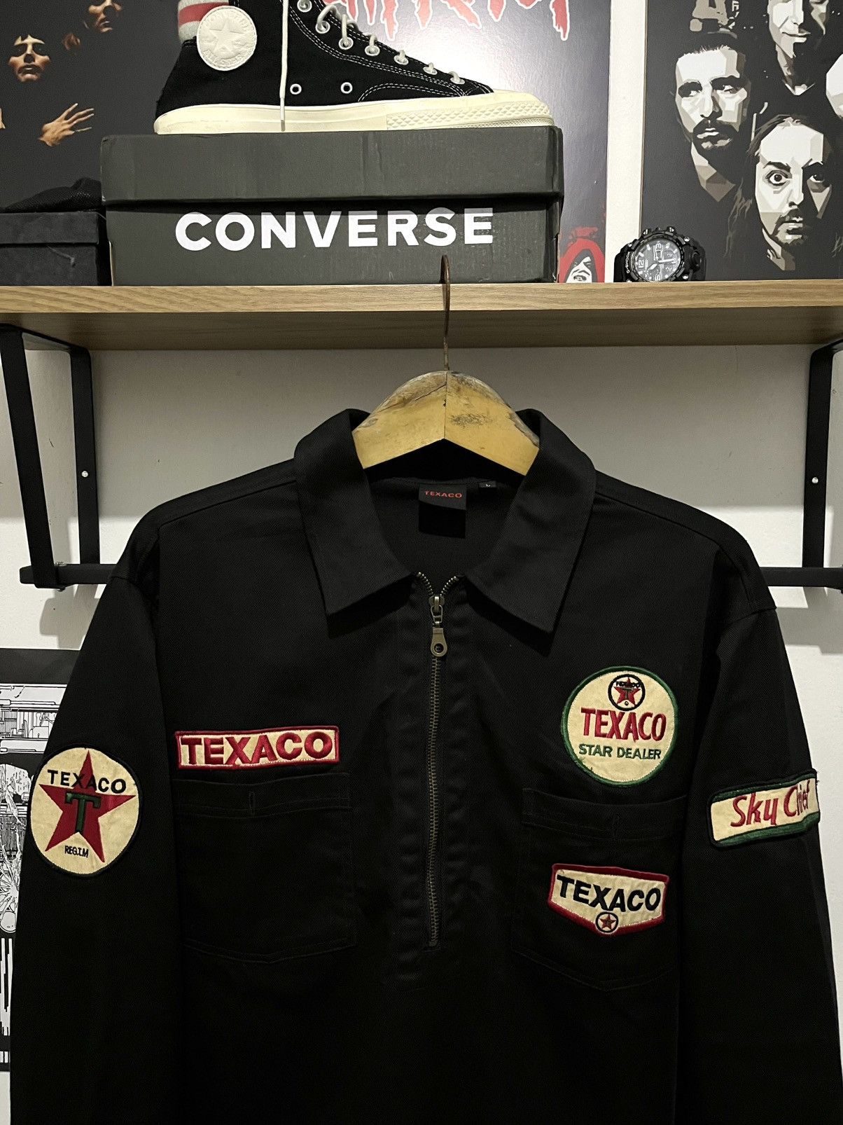 NASCAR × Vintage Texaco half zip work shirt Size US L / EU 52-54 / 3 - 2 Thumbnail