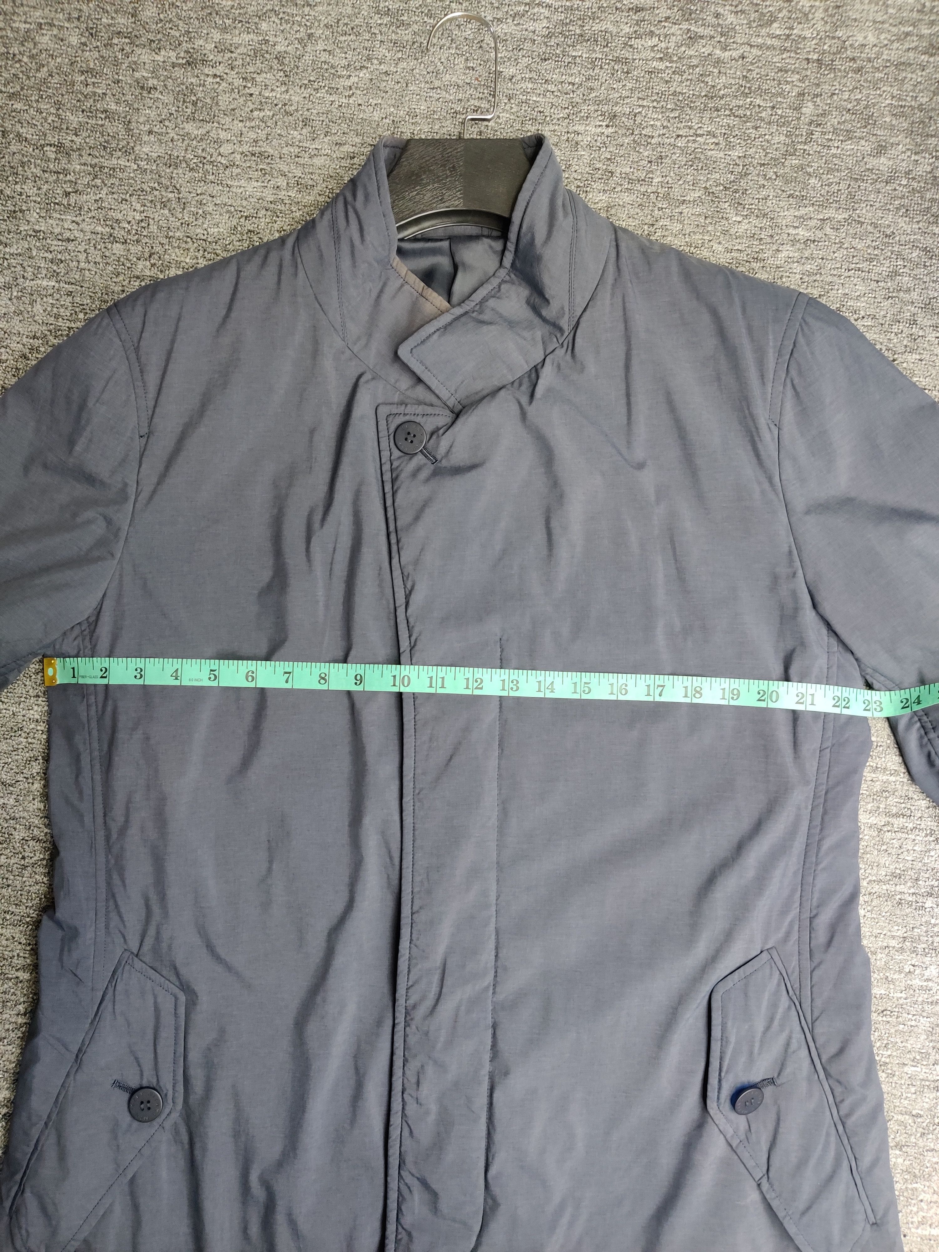 Issey Miyake Vintage 90s Issey Miyake Men Long Trench Coat Jacket Size US L / EU 52-54 / 3 - 15 Thumbnail
