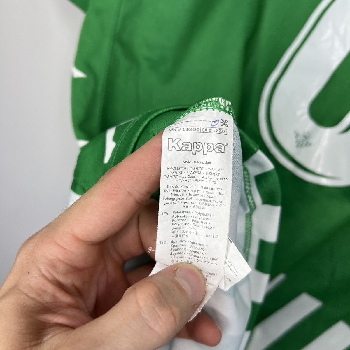 Kappa Kappa Real Betis Vintage Home Jersey Size US XL / EU 56 / 4 - 10 Thumbnail