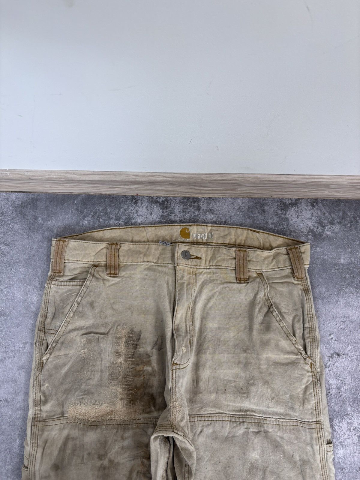 Carhartt Vintage Carhartt USA Relaxed Fit Double Knee Baggy Pants Size US 34 / EU 50 - 5 Thumbnail