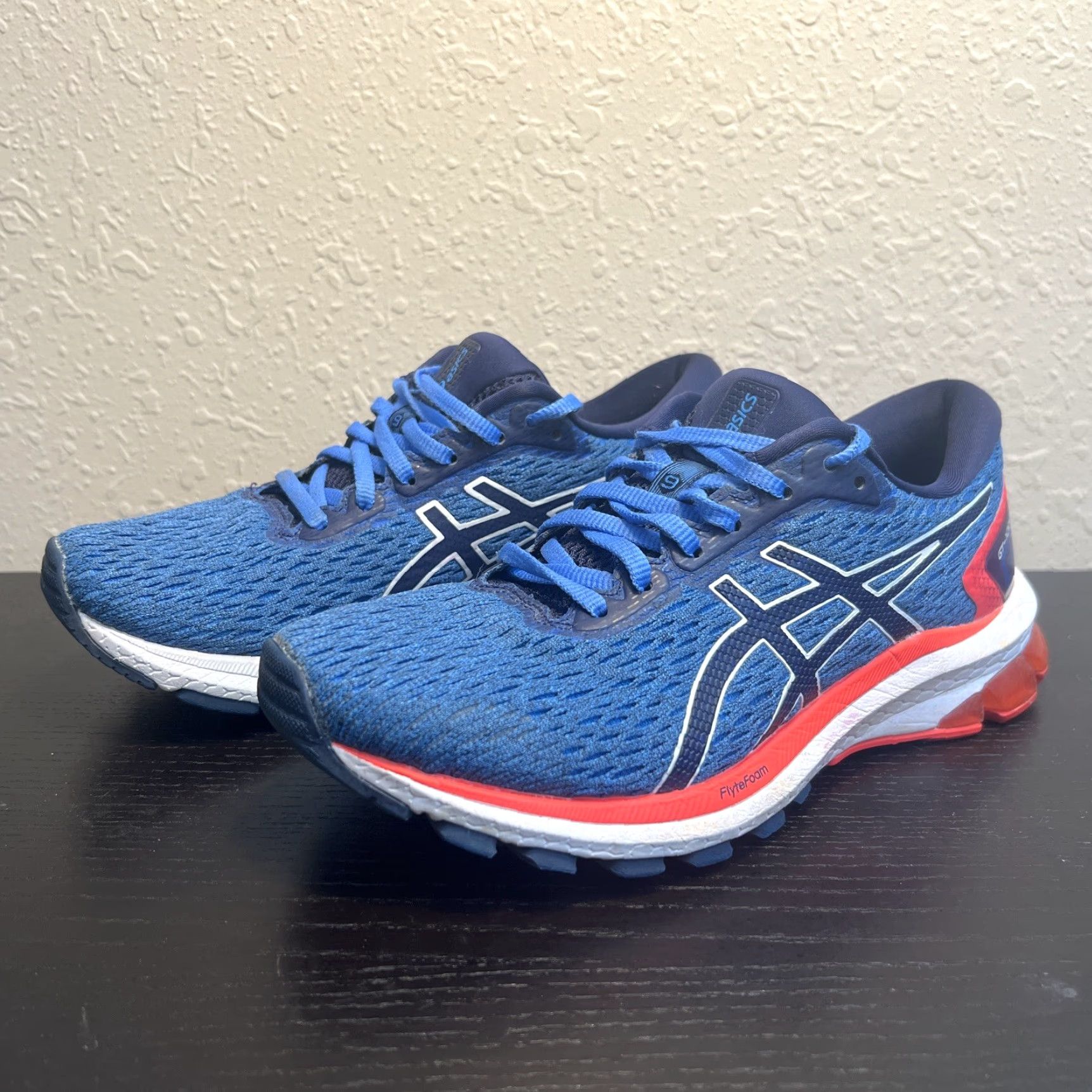 Asics ASICS GT-1000 Low Blue Women’s - FlyteFoam Size 8 - Sneaker - ASICS GT - Women’s Shoes Size US 8 / IT 38 - 2 Thumbnail
