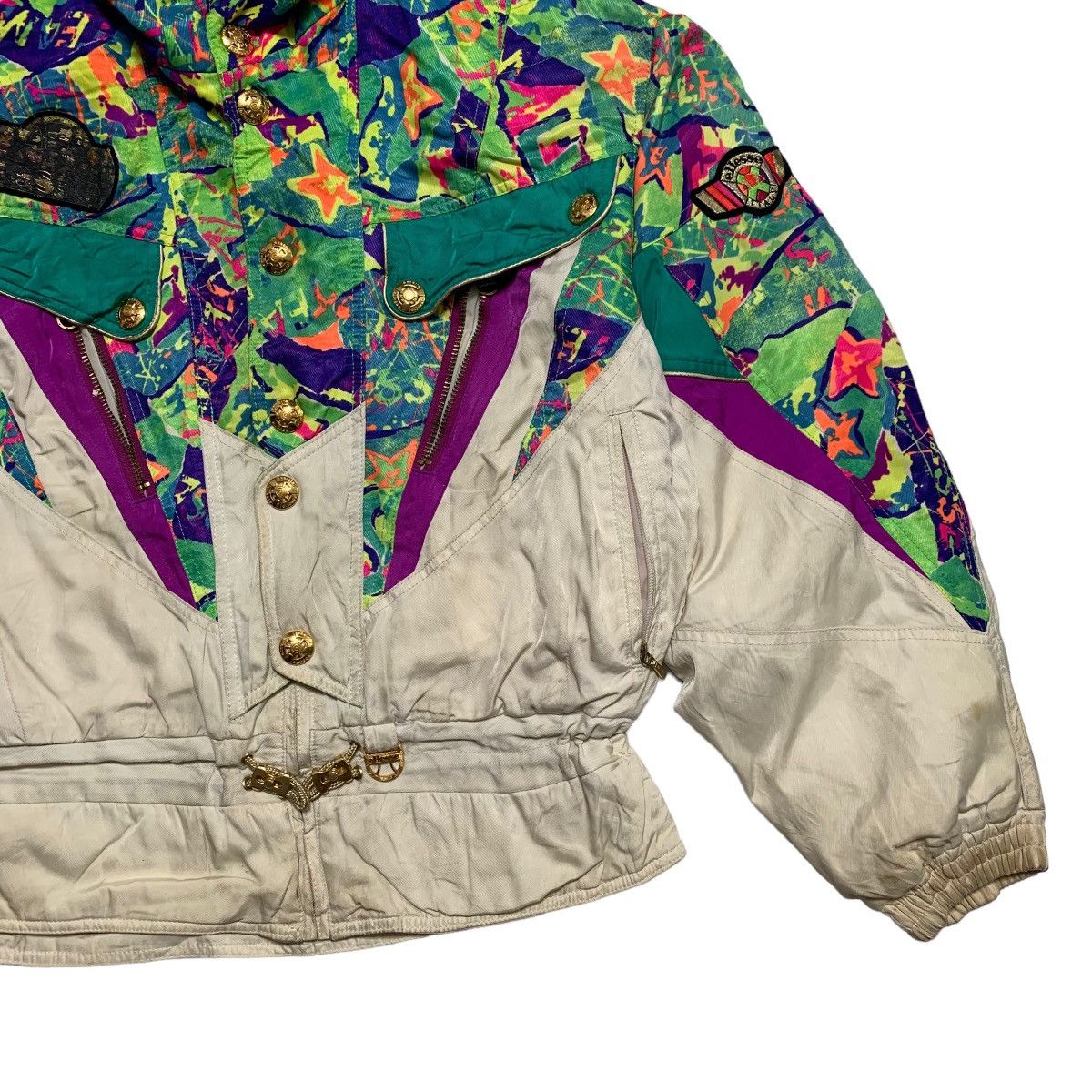 Ellesse Ellesse Nice Desin Skiwear Jacket Size US L / EU 52-54 / 3 - 3 Thumbnail
