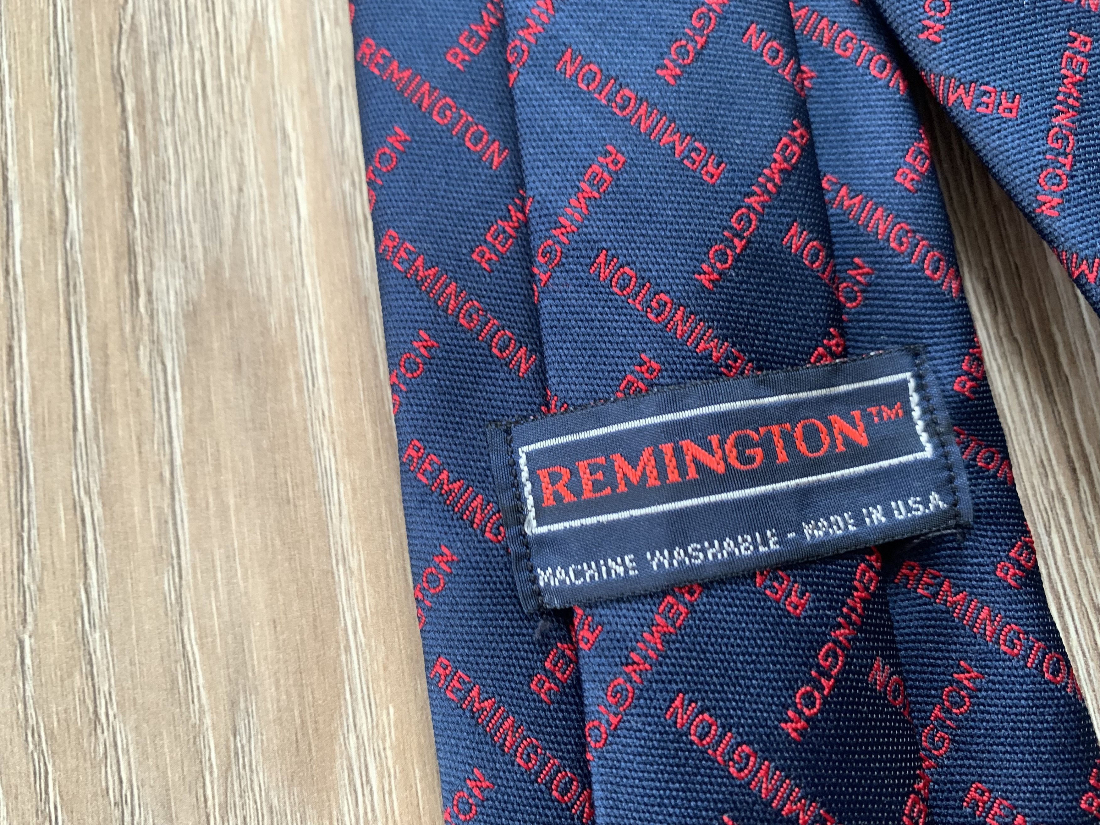 Other Remington Monogram Printed Silk Tie Size ONE SIZE - 5 Thumbnail