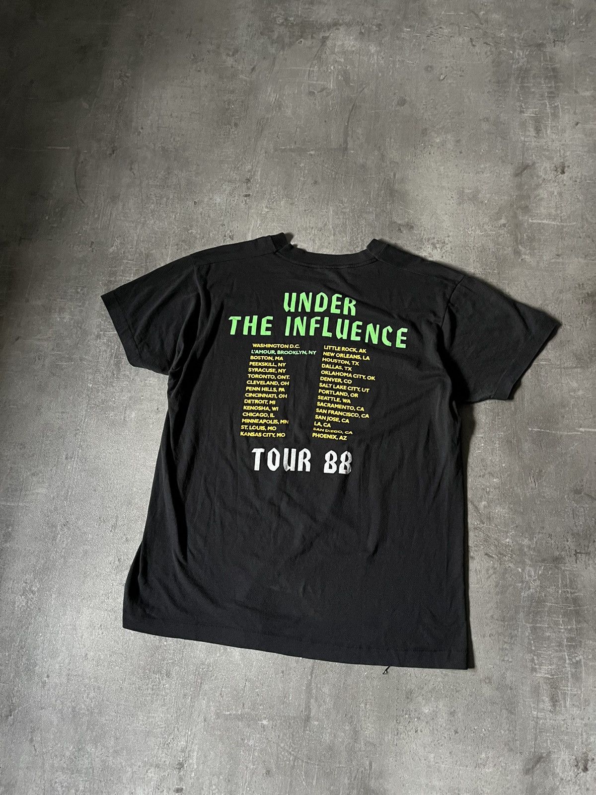 Band Tees Vintage Over Kill T-shirt black 1988 tour Size US M / EU 48-50 / 2 - 2 Thumbnail