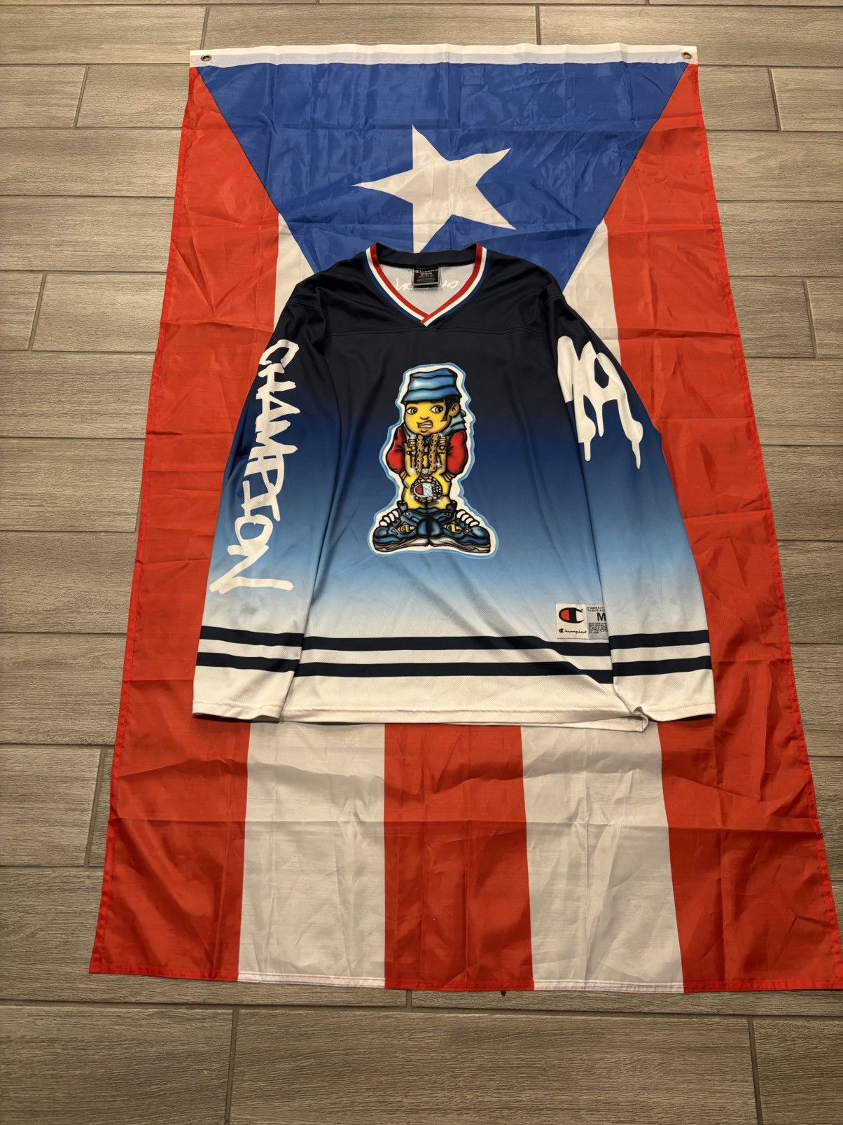 Champion 90s Vintage Champion Hockey Jersey Size US M / EU 48-50 / 2 - 1 Thumbnail