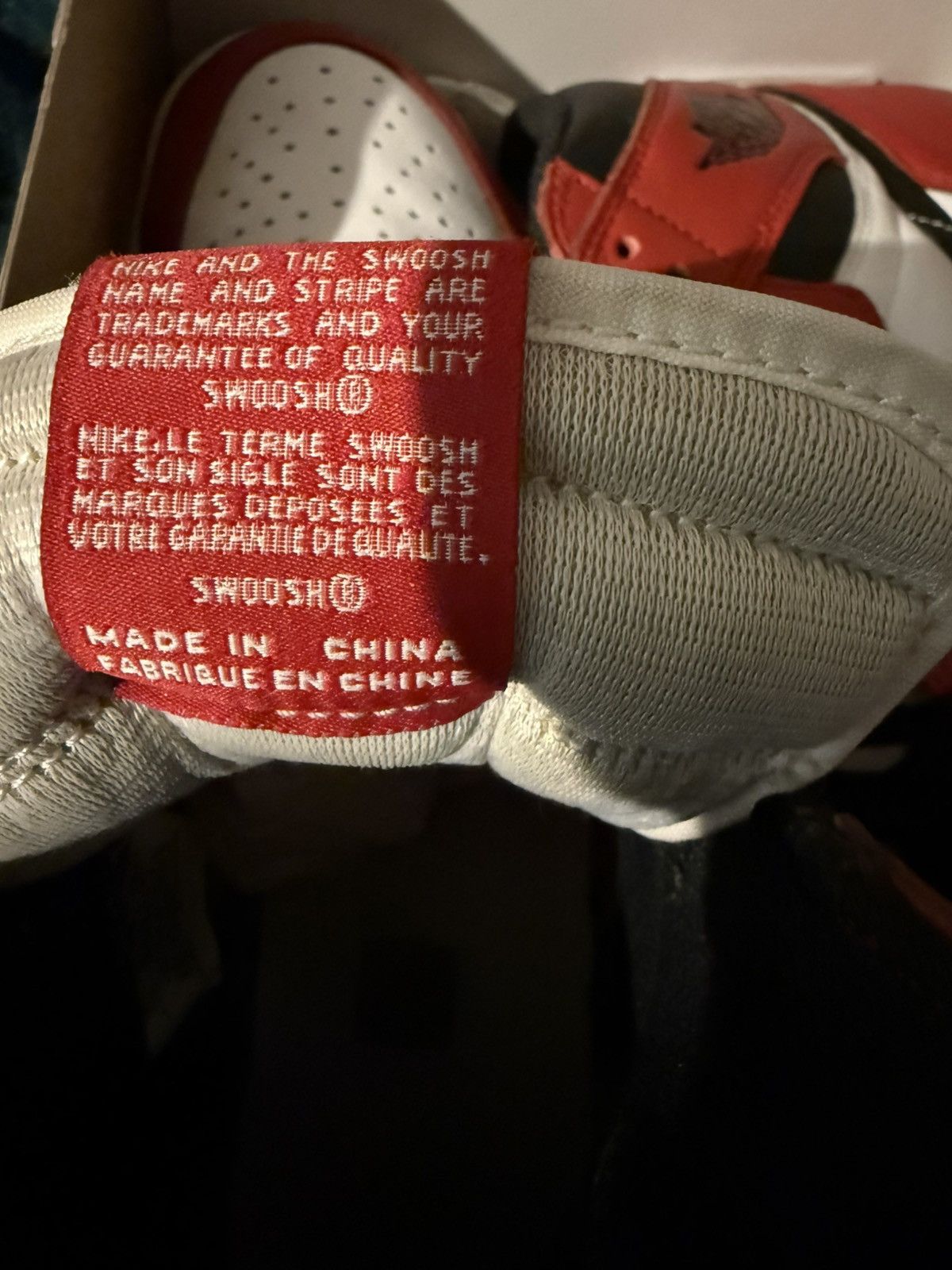 Jordan Brand × Nike 'Chicago' Jordan 1 Nike 2015. Size 11.5. Good condition Size US 11.5 / EU 44-45 - 10 Thumbnail