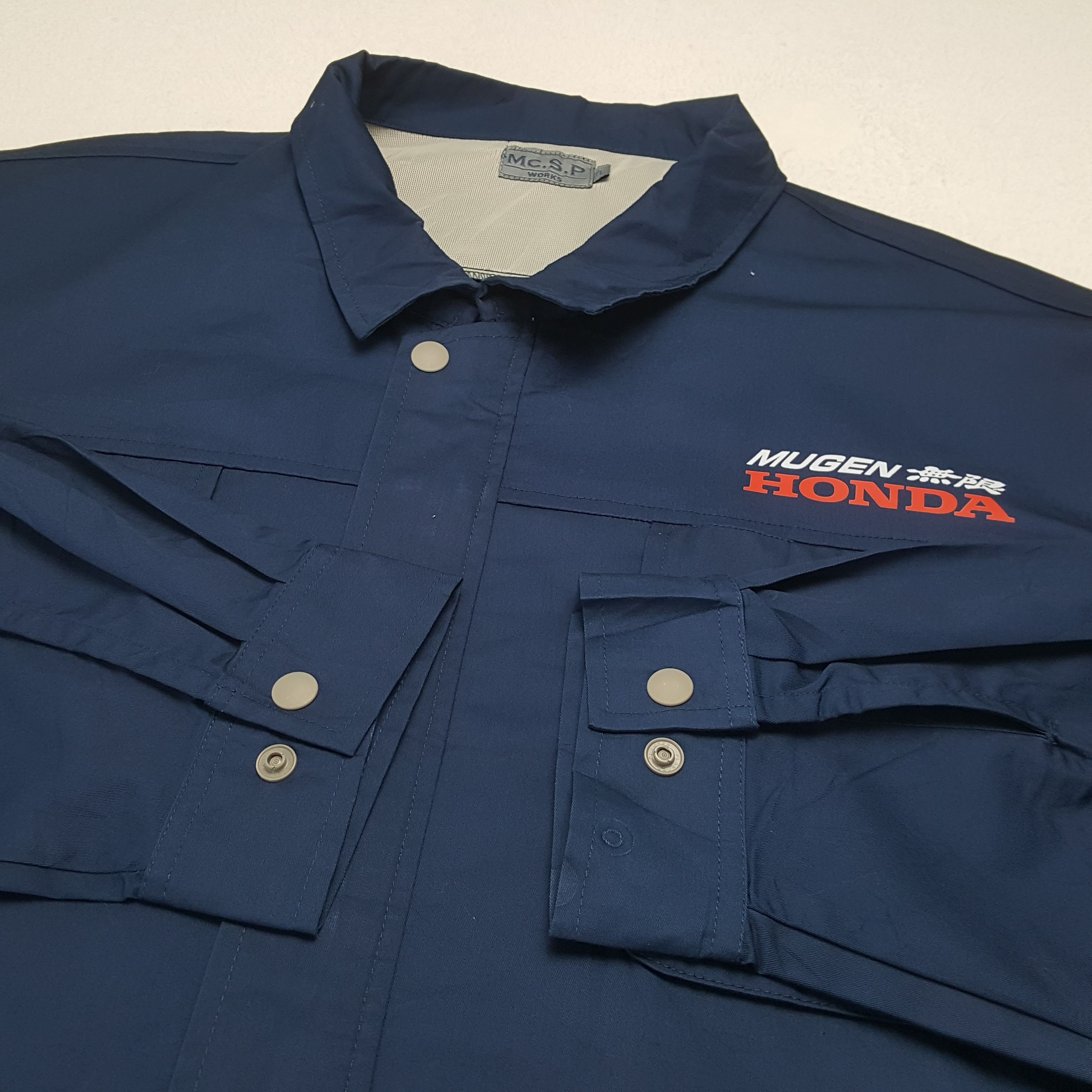 Vintage MUGEN HONDA Japanese Motorsports Custom Art Jacket C287N19 Size US XXL / EU 58 / 5 - 7 Thumbnail