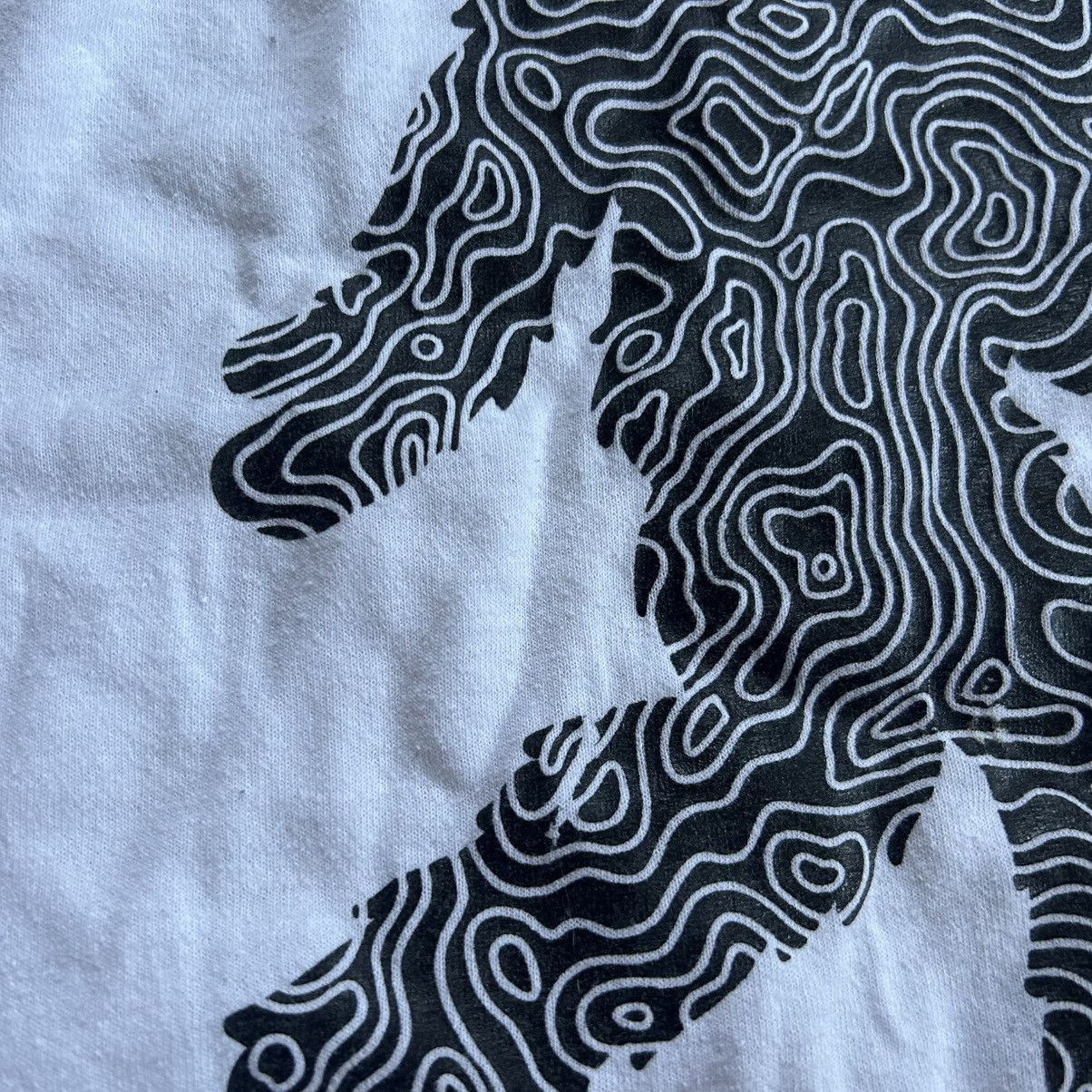 Vintage UNBRANDED CONTOUR LiNE SASQUATCH BiGFOOT CASCADiA TEE Size US L / EU 52-54 / 3 - 2 Thumbnail