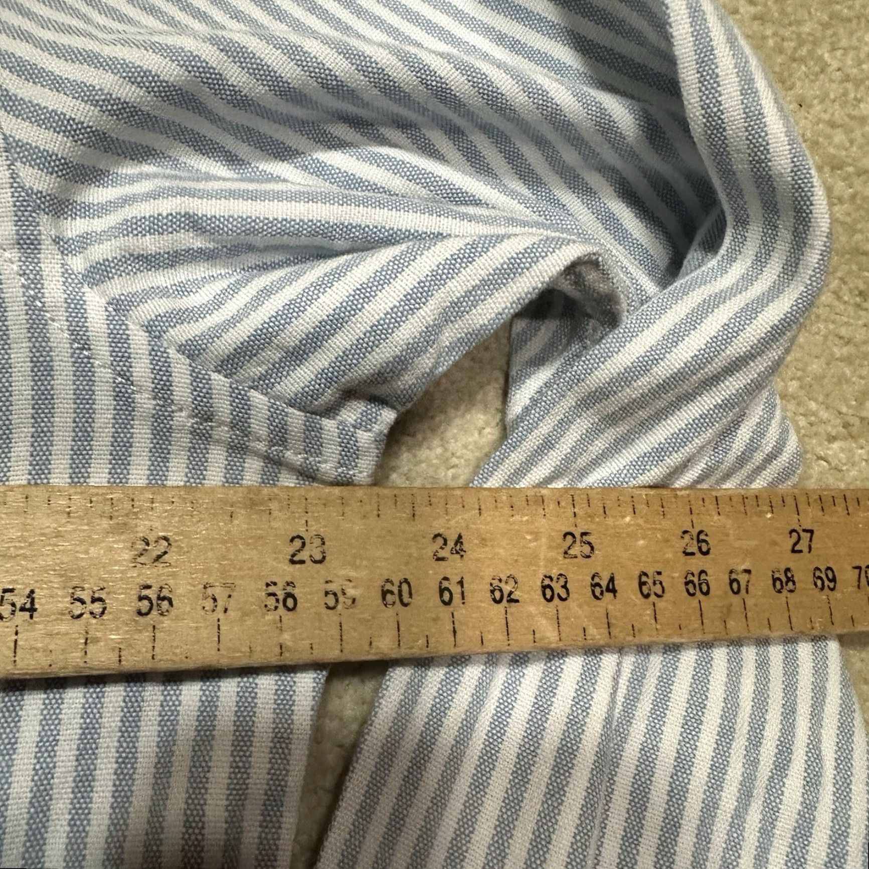 Gap Gap Oxford Button Up Shirt Mens Large Blue Striped Preppy NWT Casual Workwear Short Sleeve Button-Down Collared Vintage: No Size US L / EU 52-54 / 3 - 6 Thumbnail