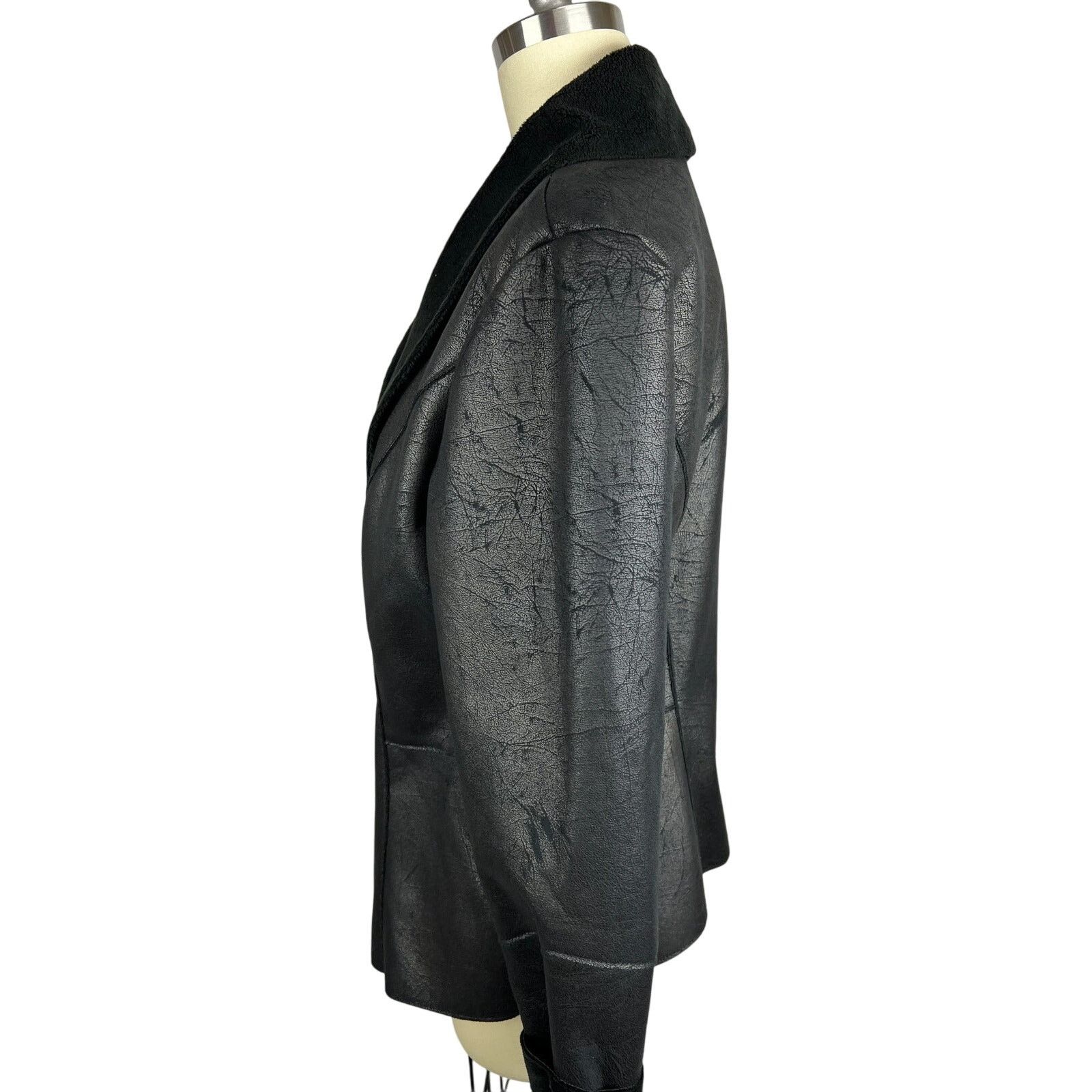 White House Black Market White House Black Market Faux suede jacket sz Large Size L / US 10 / IT 46 - 2 Thumbnail