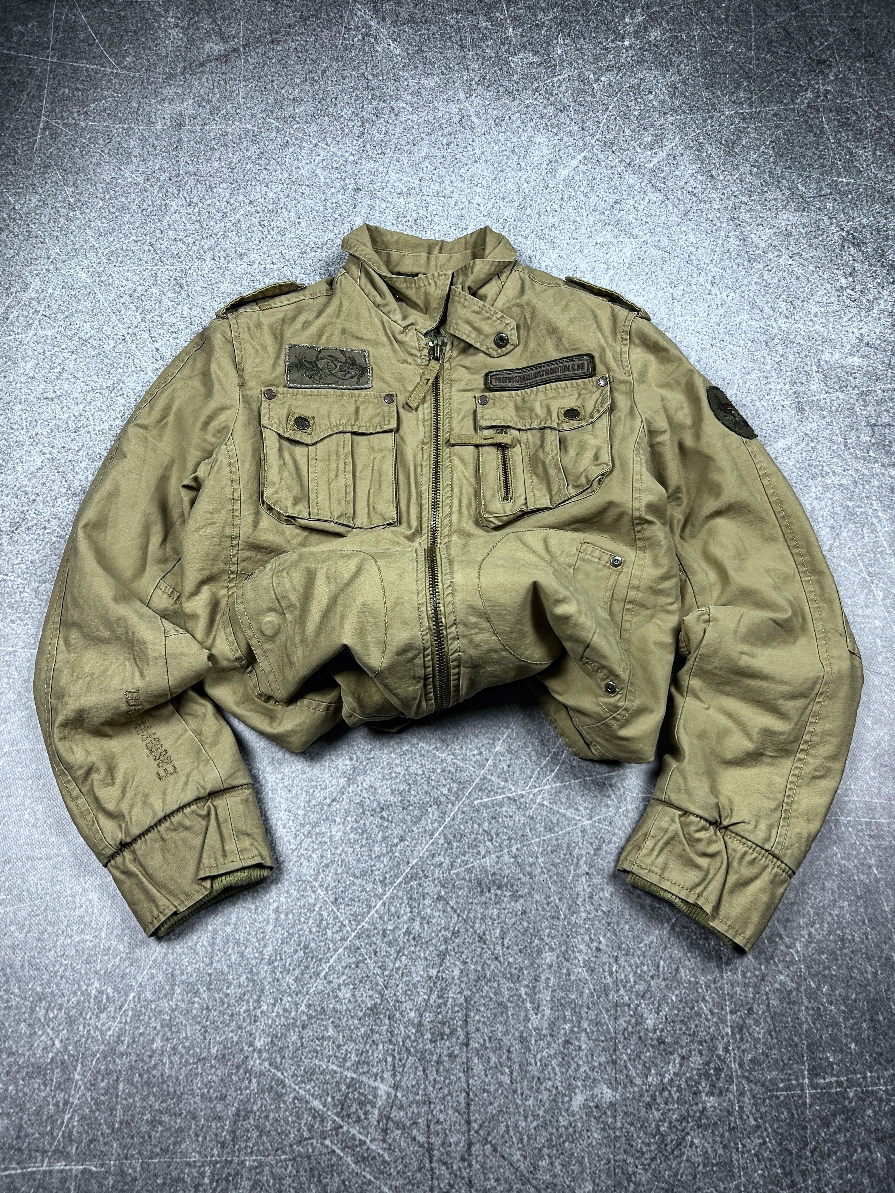 Vintage Vintage Junya Balenciaga Style Classic Cargo Jacket 90s Size US M / EU 48-50 / 2 - 1 Thumbnail
